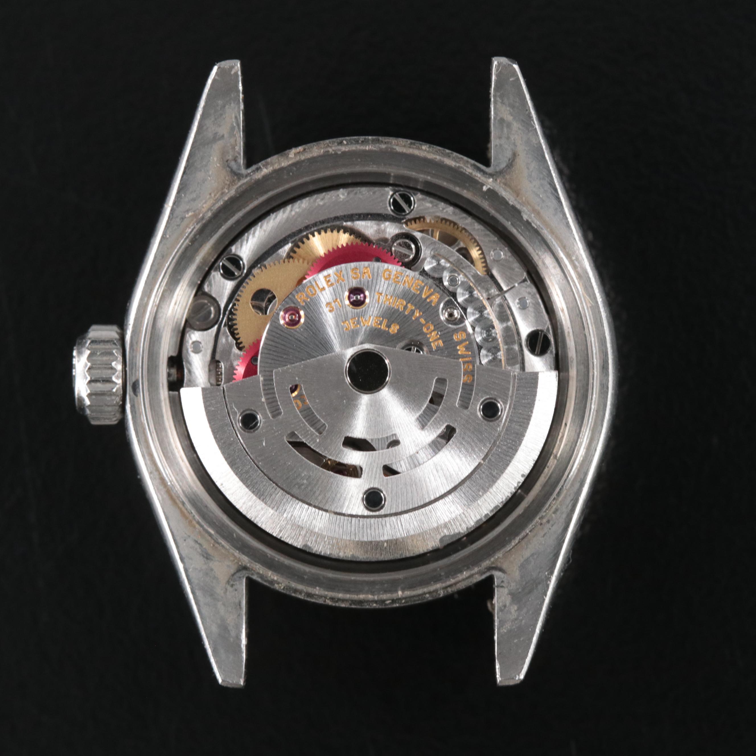 2002 Rolex Factory Diamond Jubilee Dial, 18K and Steel Datejust Watch