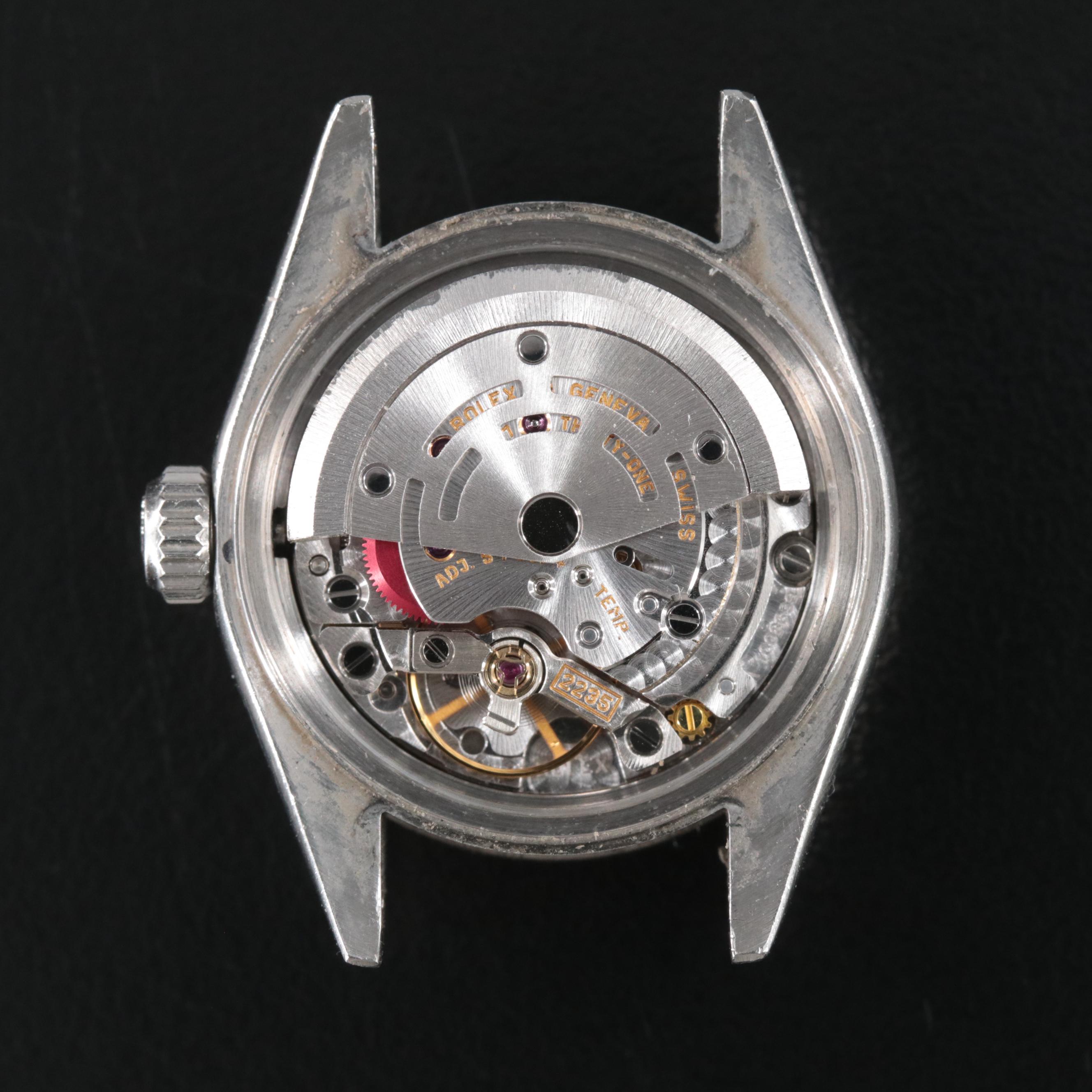 2002 Rolex Factory Diamond Jubilee Dial, 18K and Steel Datejust Watch