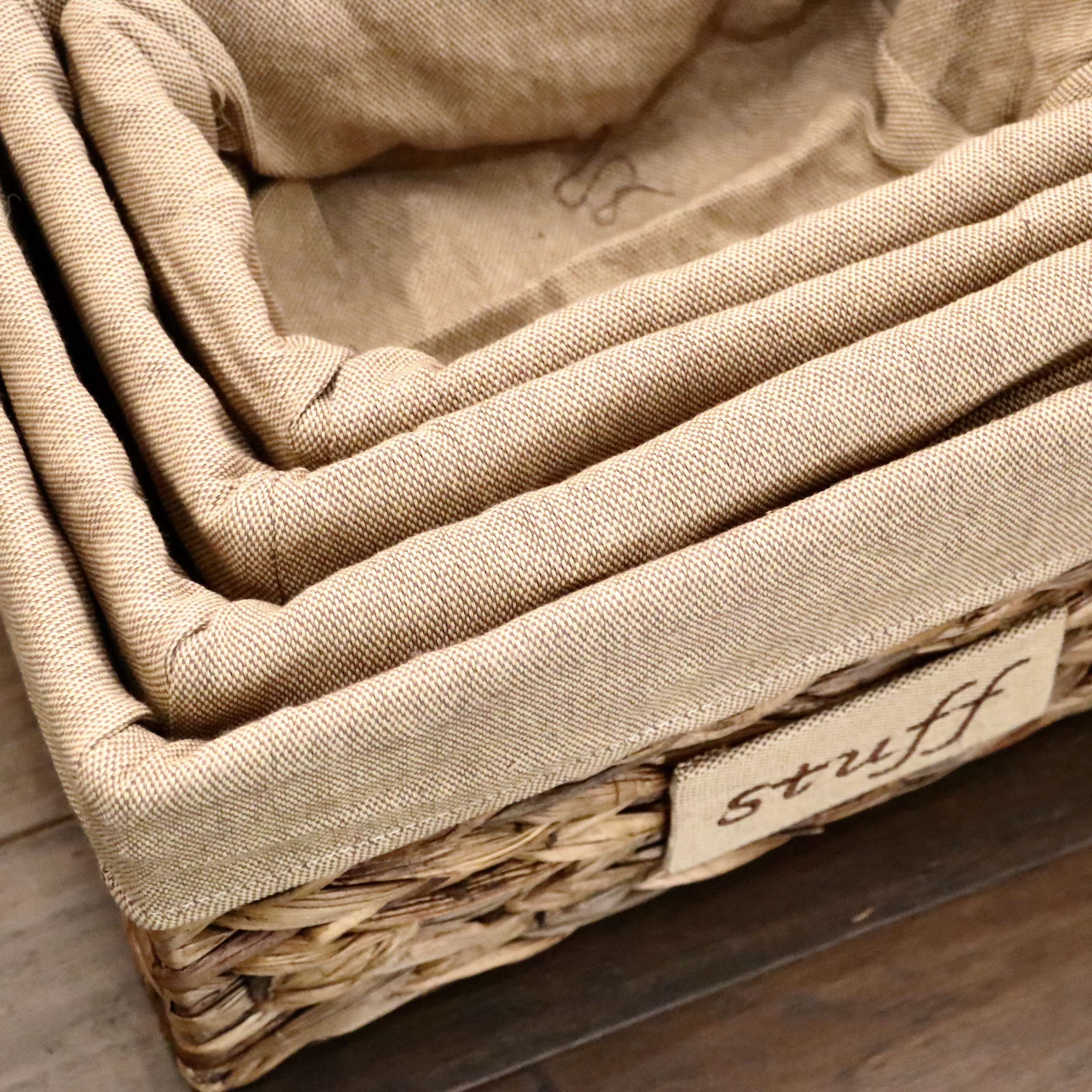 Pecksniff's Bathsoak Fragrance, Woven Grass Baskets, Caro Home and Other Towels