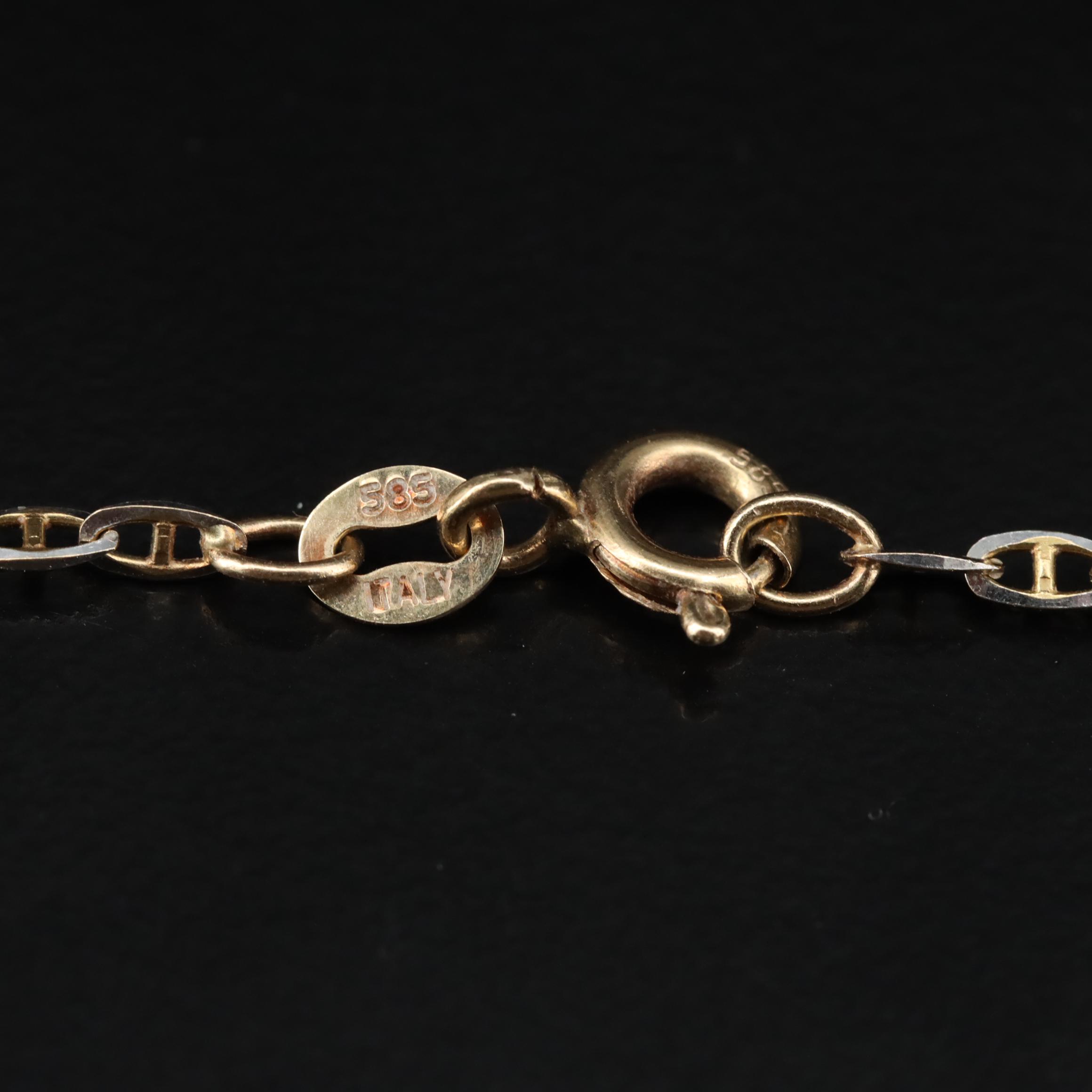 Italian 14K Chain Necklace