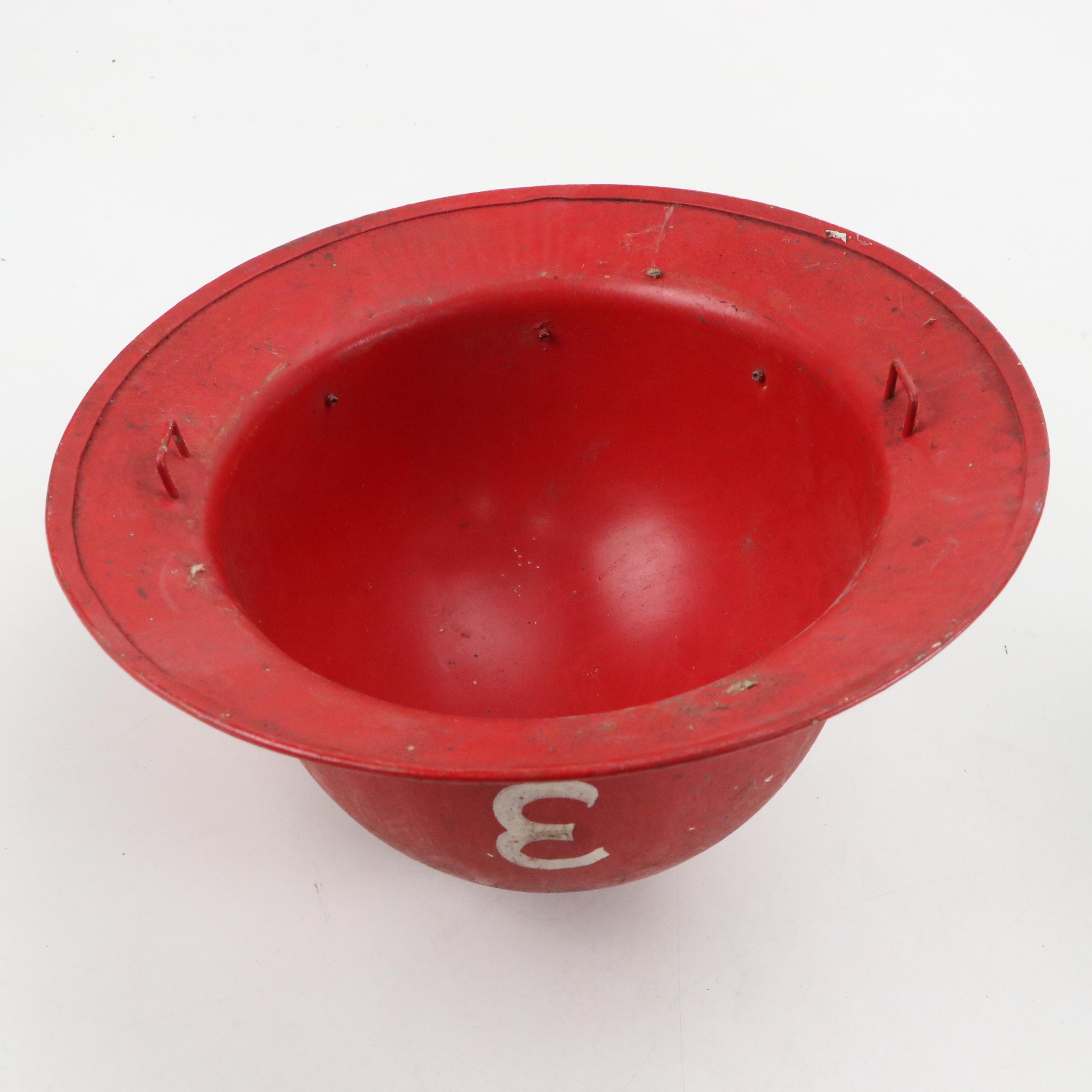 Metal Coal Miners Helmets