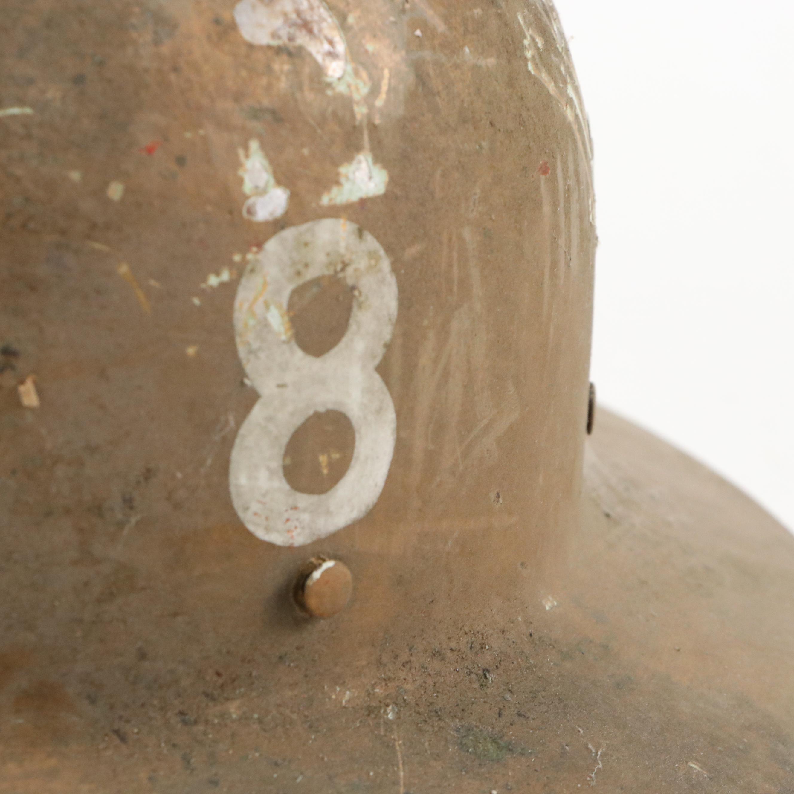 Metal Coal Miners Helmets