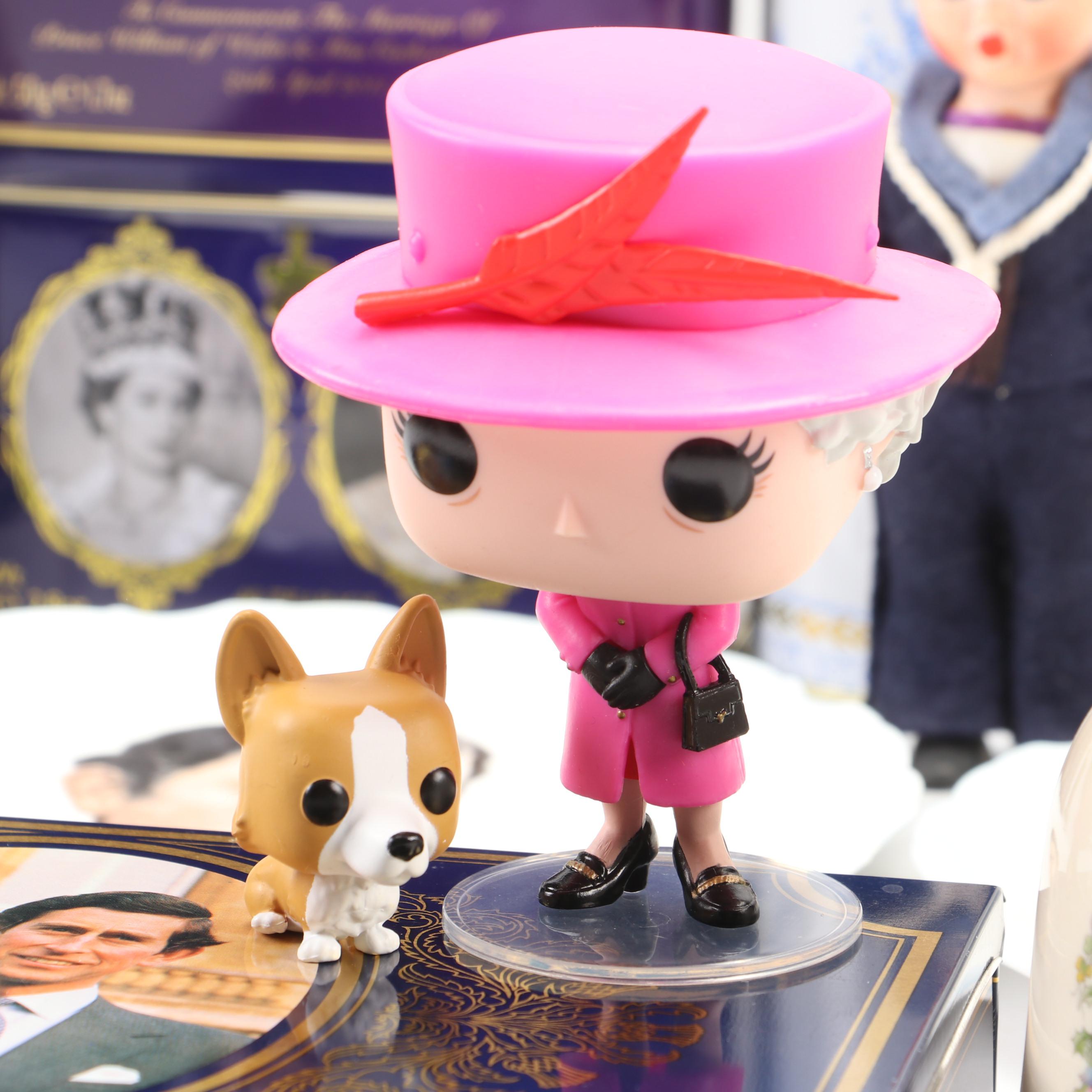 Porcelain Plates, Tin Boxes, Figurines, and Other Royal Family Memorabilia