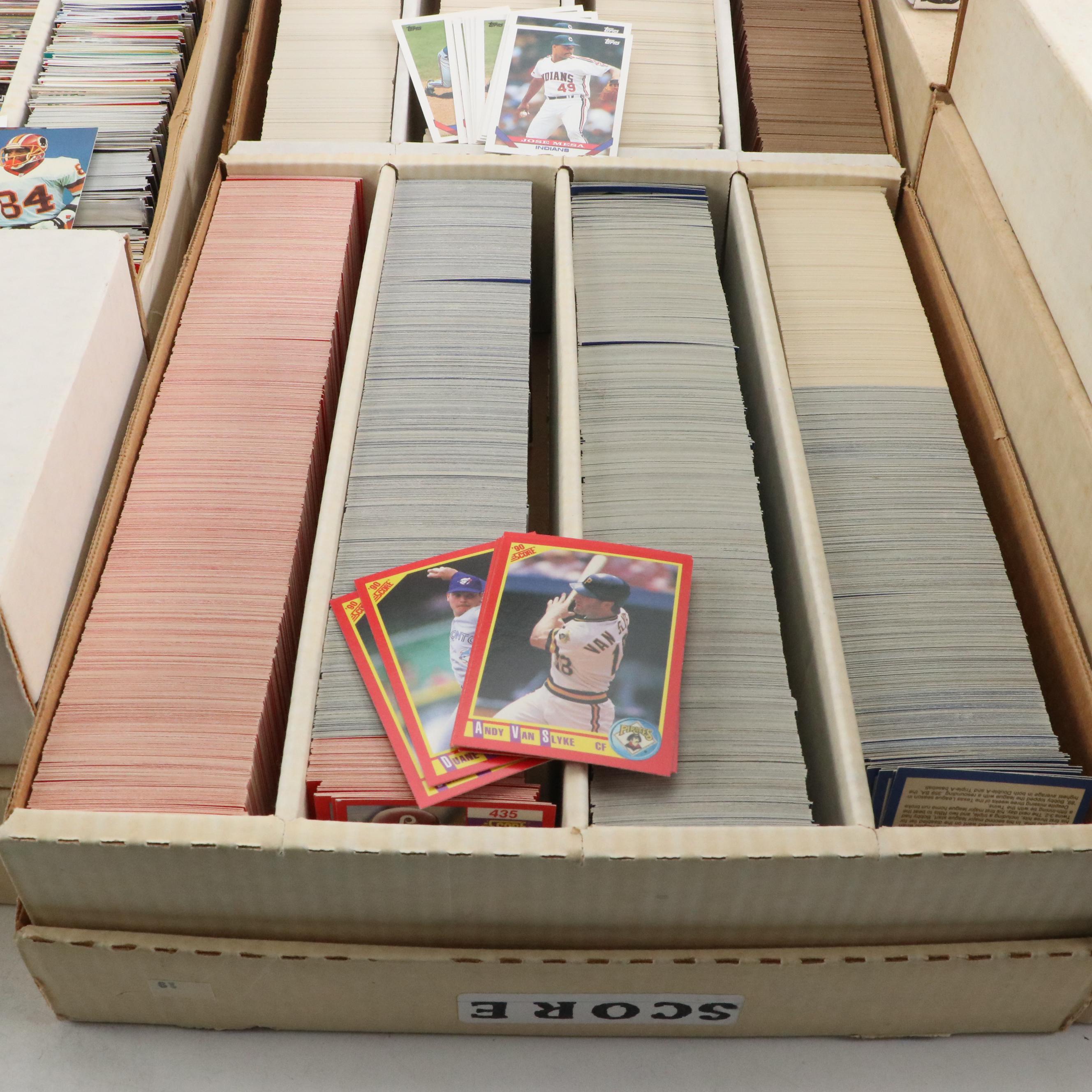 Topps Finest with Other Sports Cards Featuring Derek Jeter Rookie and More