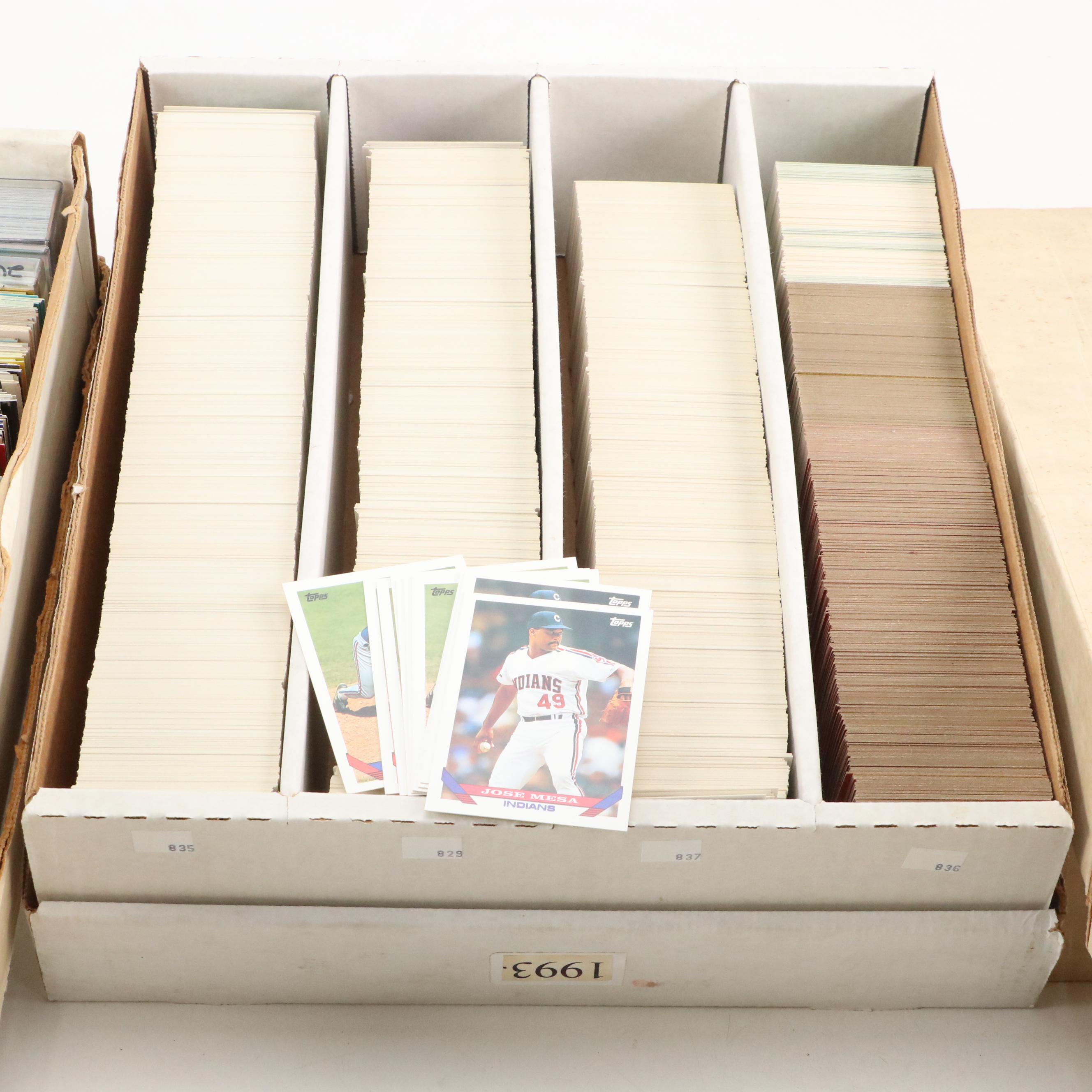 Topps Finest with Other Sports Cards Featuring Derek Jeter Rookie and More