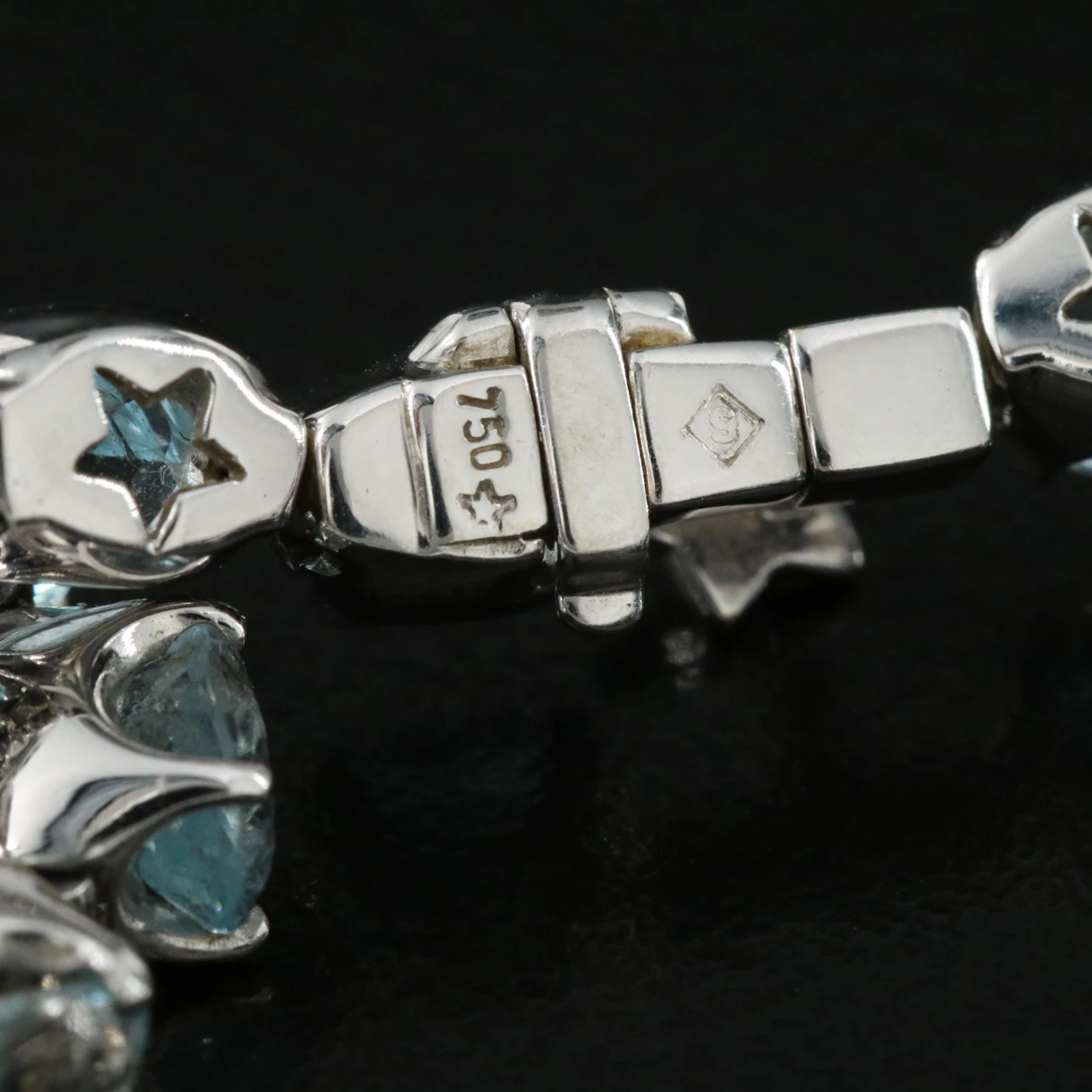 H. Stern 18K Topaz and Diamond Necklace | EBTH