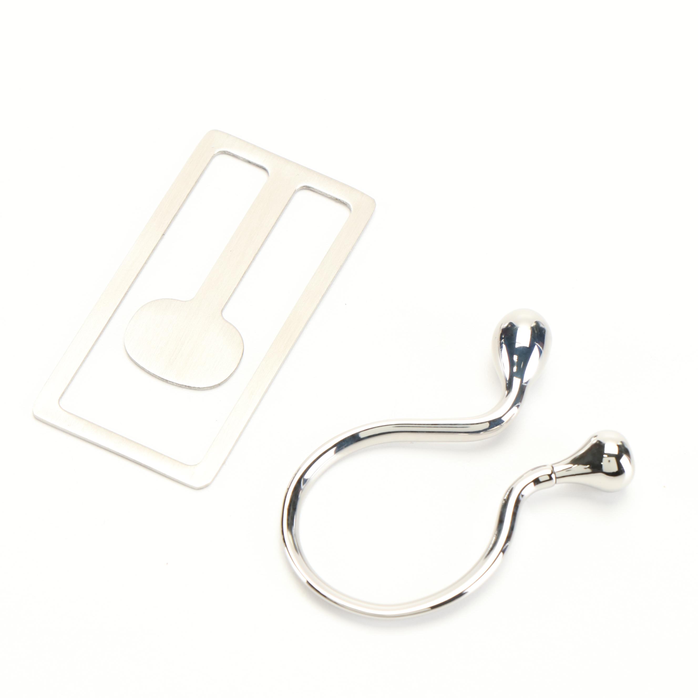 Georg Jensen iPad Holder, iPhone Holder, Money Clip and Key Ring