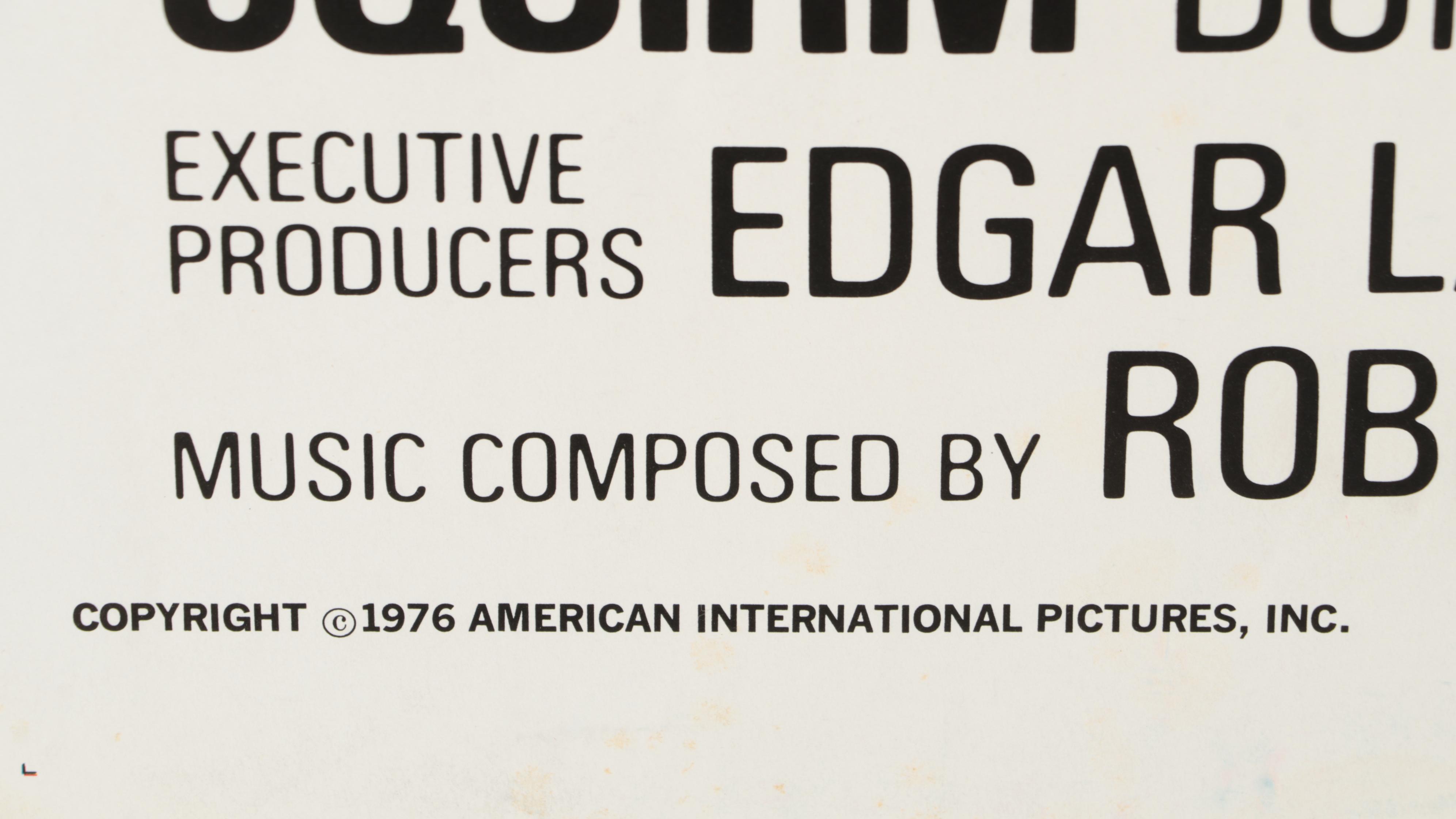 "Squirm" Movie Poster, 1976