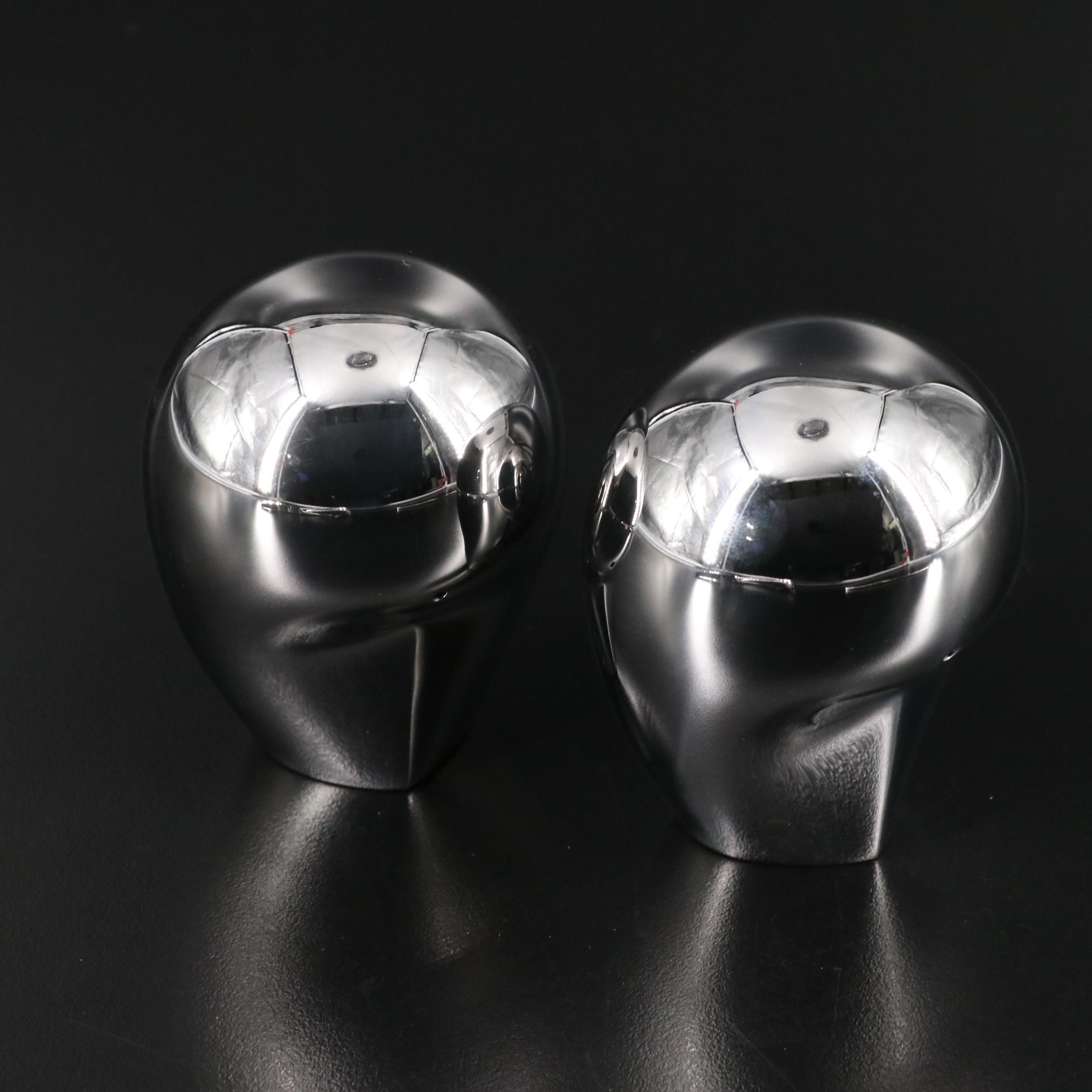 Georg Jensen Stainless Steel Shakers, Dinner Knife Set, and Cheese Knife