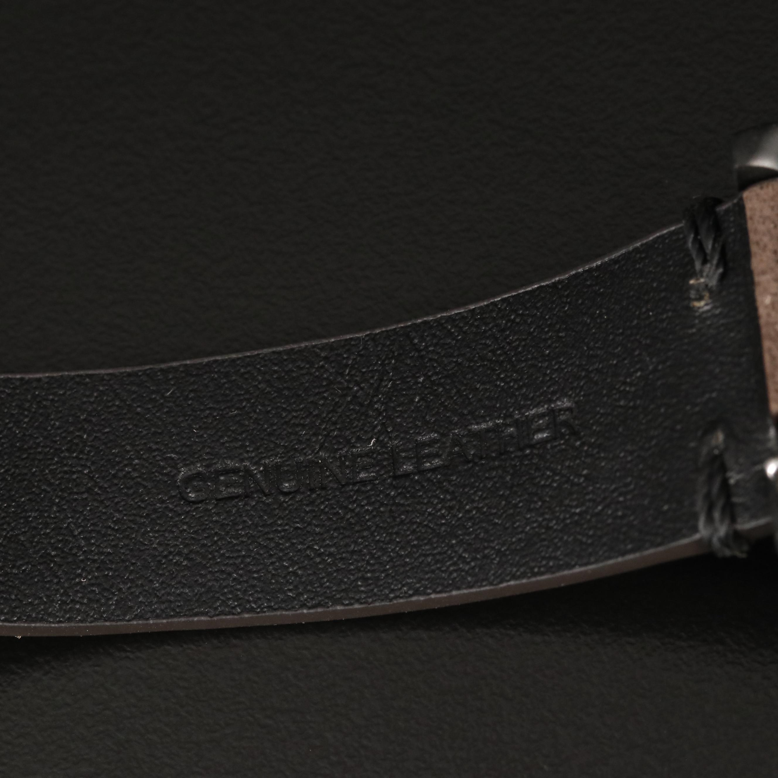 Timex MK1 Quartz Watch with Black Dial and Brown Leather Strap