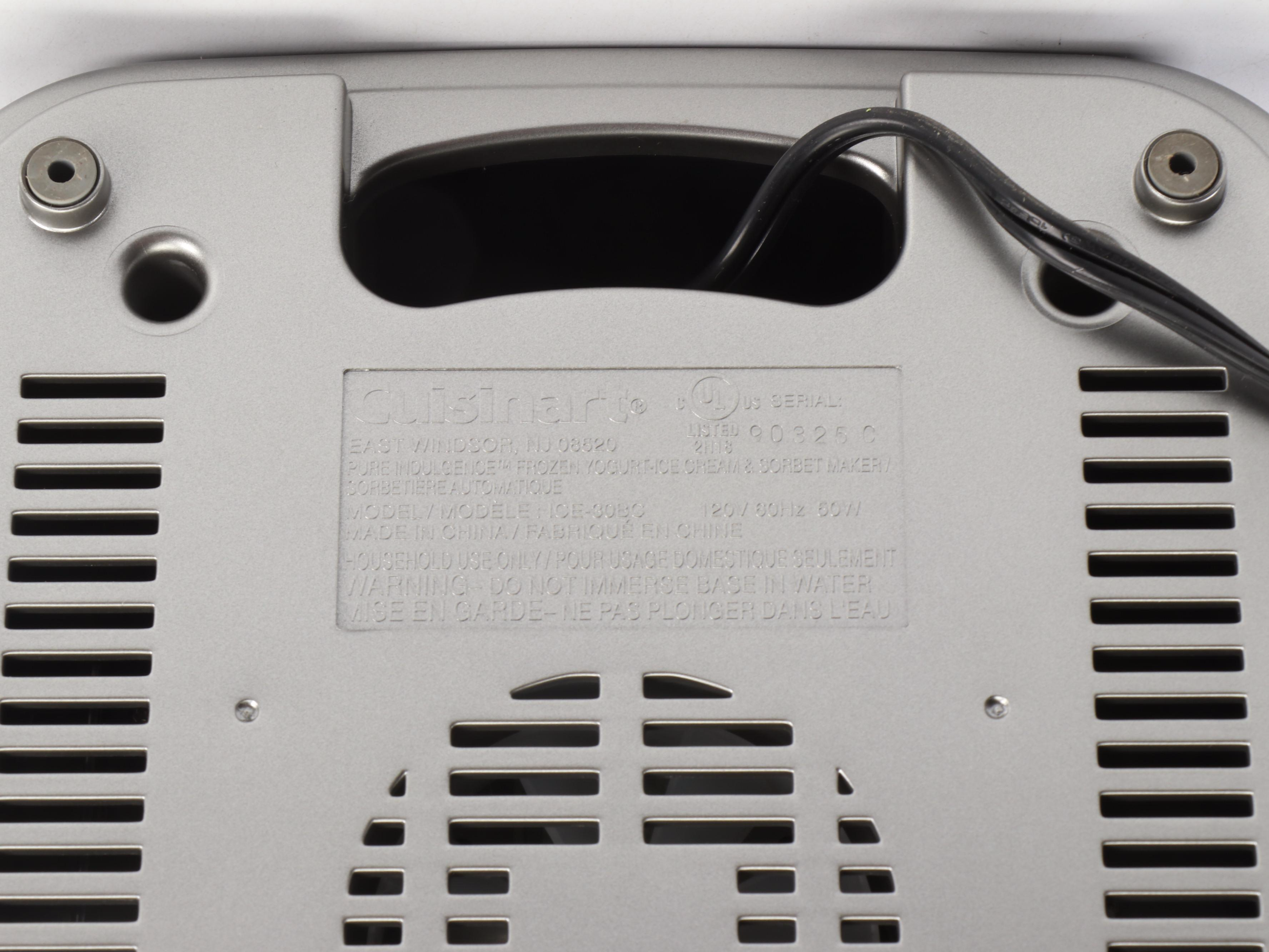 Cuisinart 2Qt Ice Cream Maker and Proctor Silex Juicer