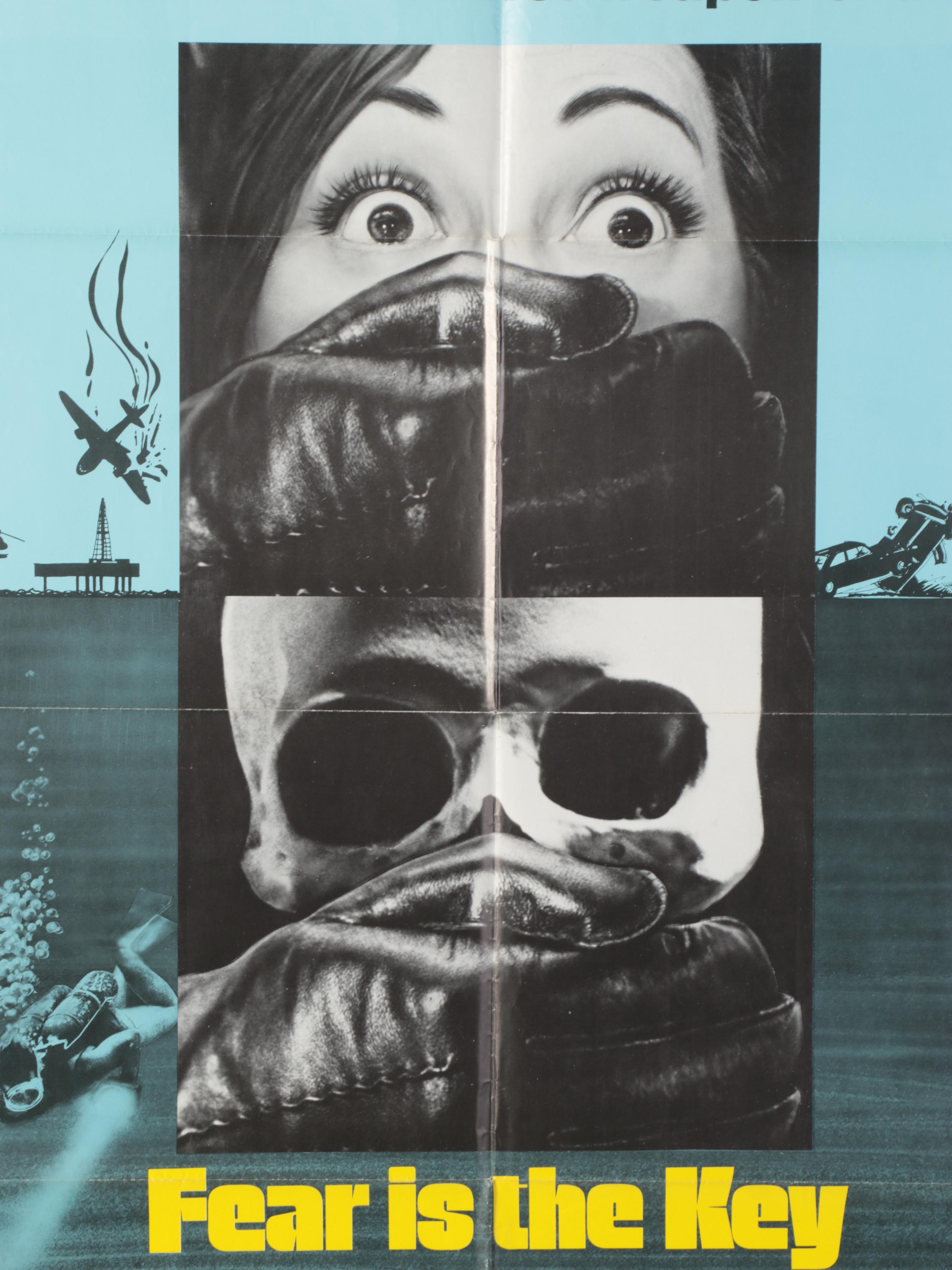 "Silent Night, Evil Night" and "Fear Is the Key" Movie Posters