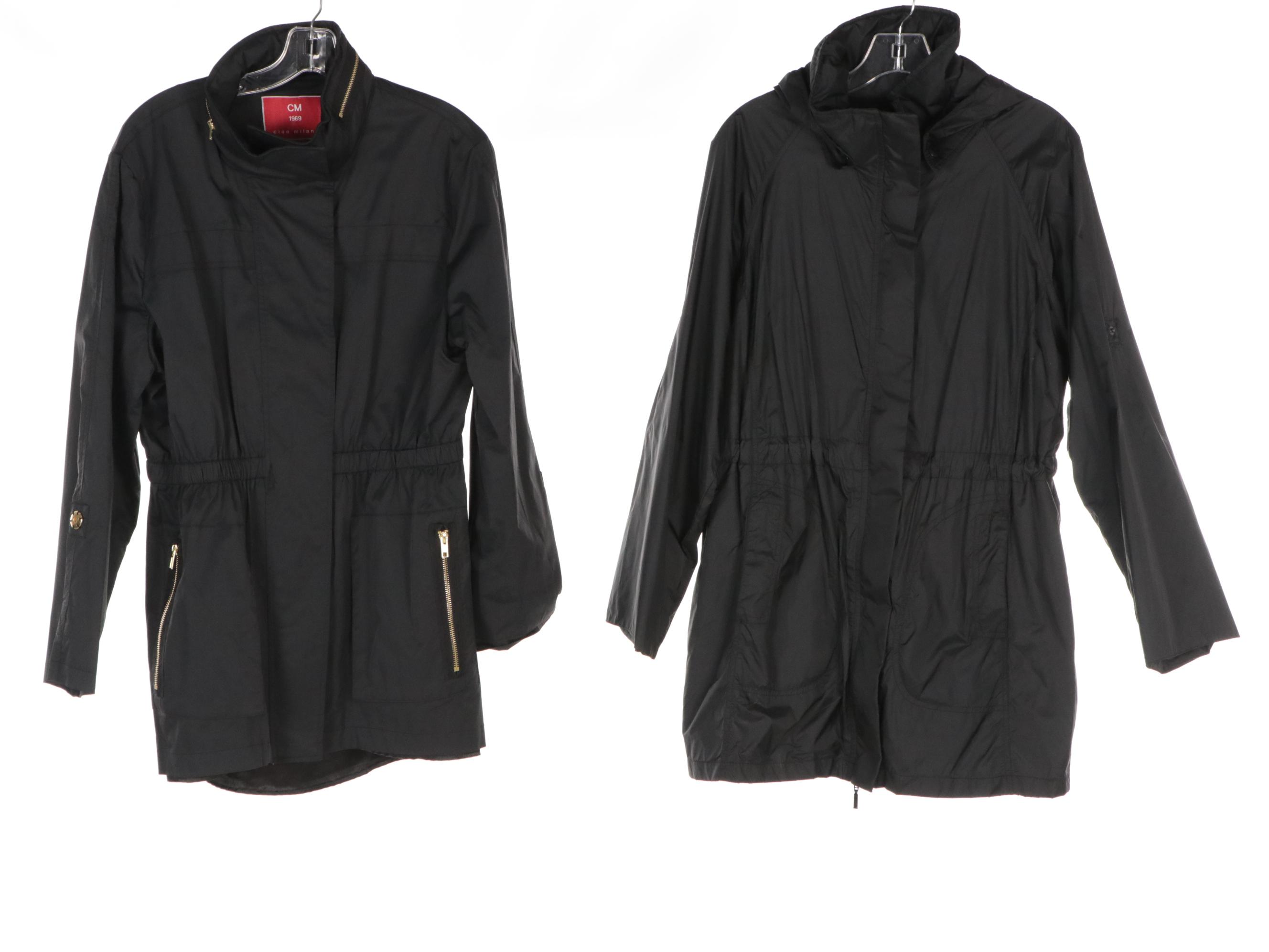 The North Face Raincoat with Anatomie and Ciao Milano Tess Rain Jackets