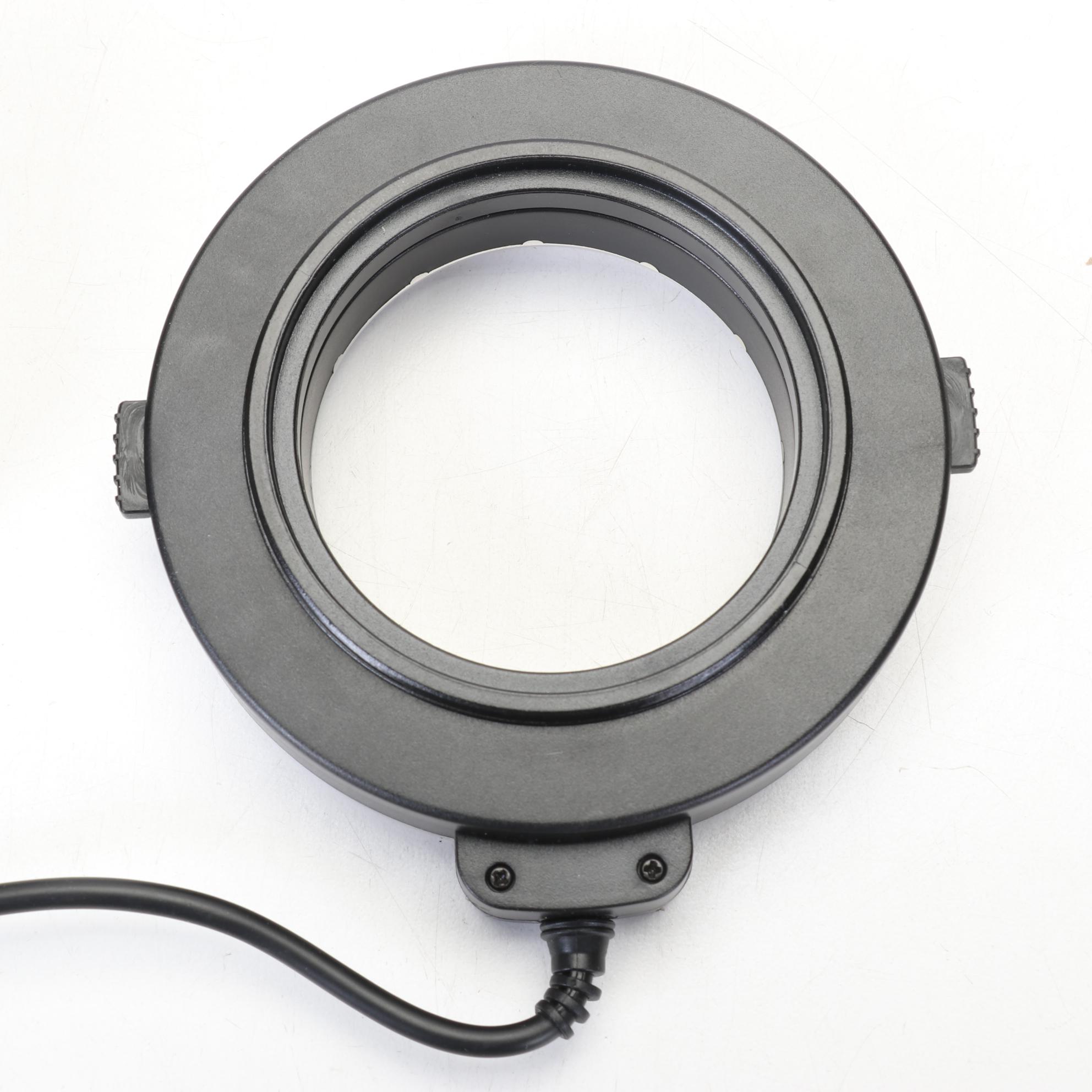4" LED Ring Light with Flash Capabilities and Step-Up Rings