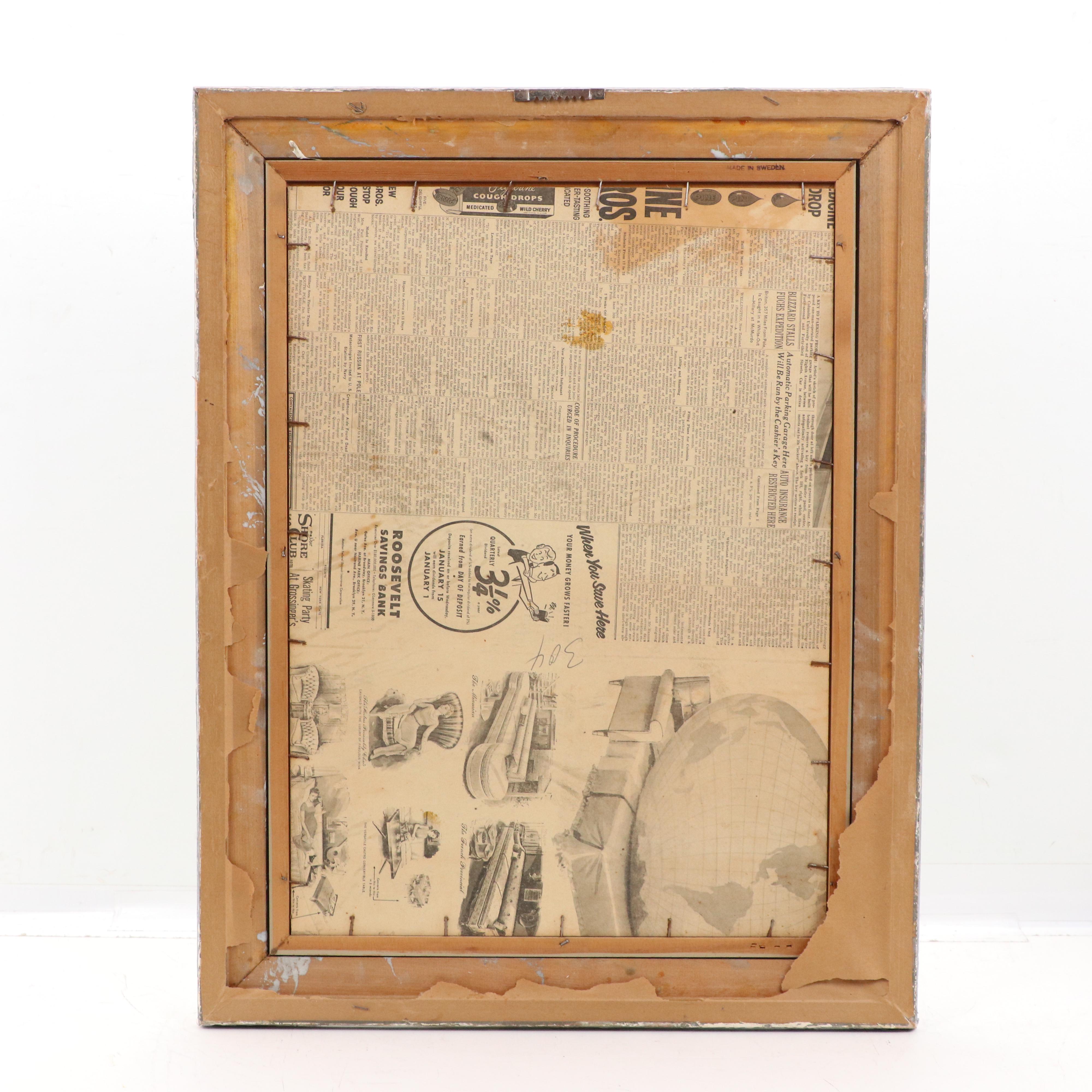 Color Rotogravure After Picasso "Jacqueline au Costume Turc," Mid-20th Century