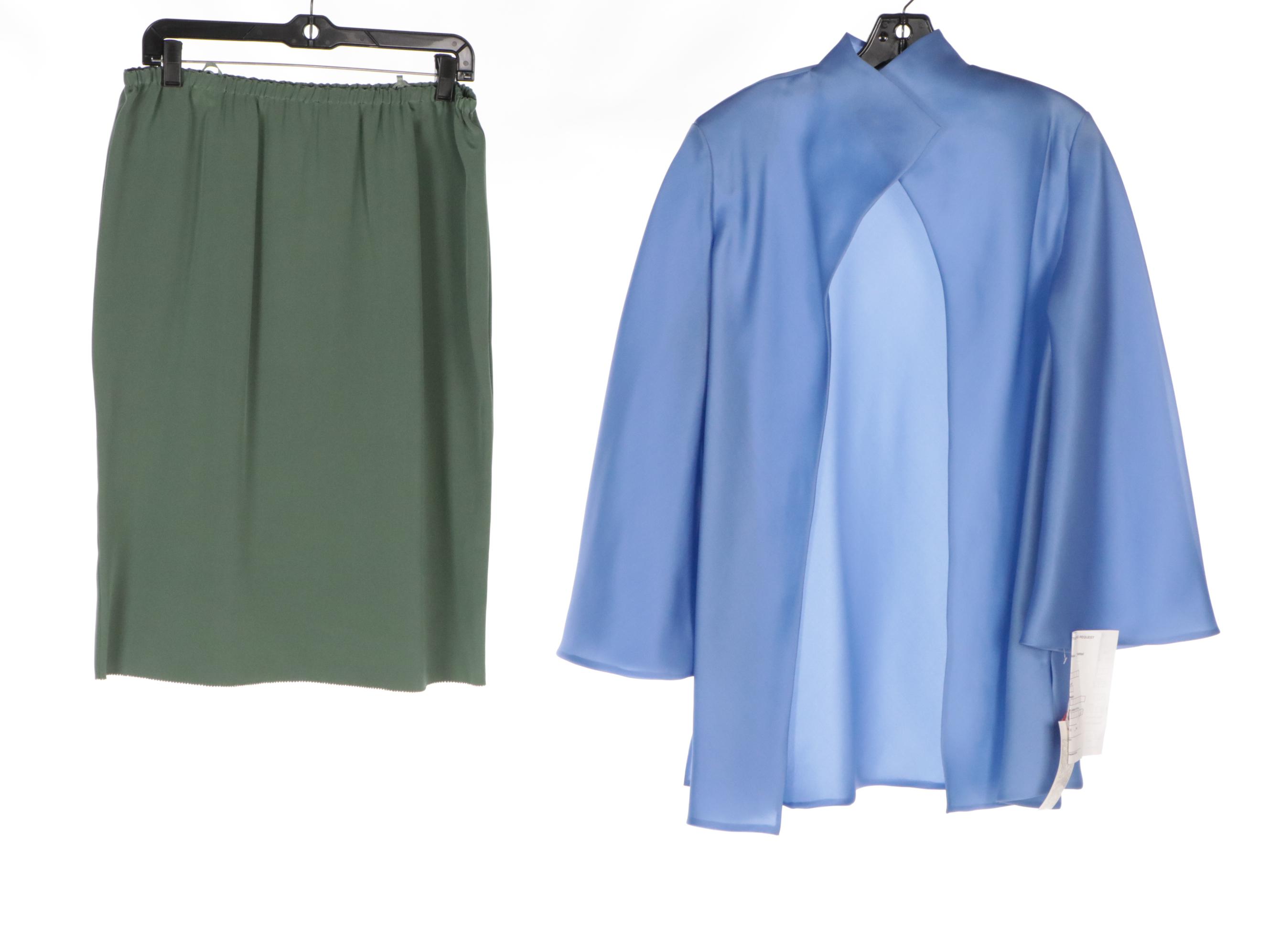 Da Rue Short Sleeve Blouses, Mark Heister Silk Ruffle Blouse, and More Separates
