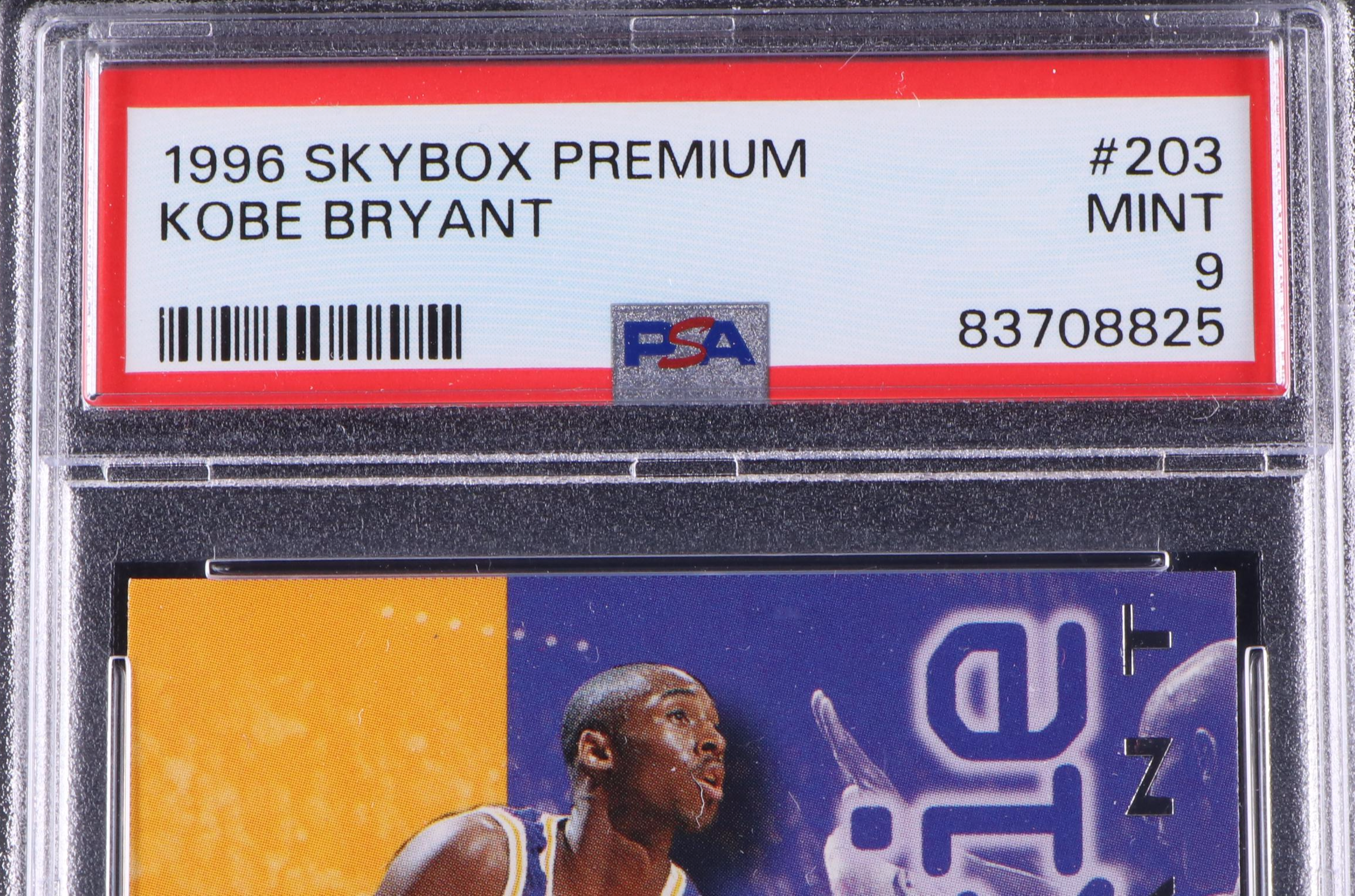 1996 Skybox Premium Kobe Bryant Graded PSA 9 Basketball Card