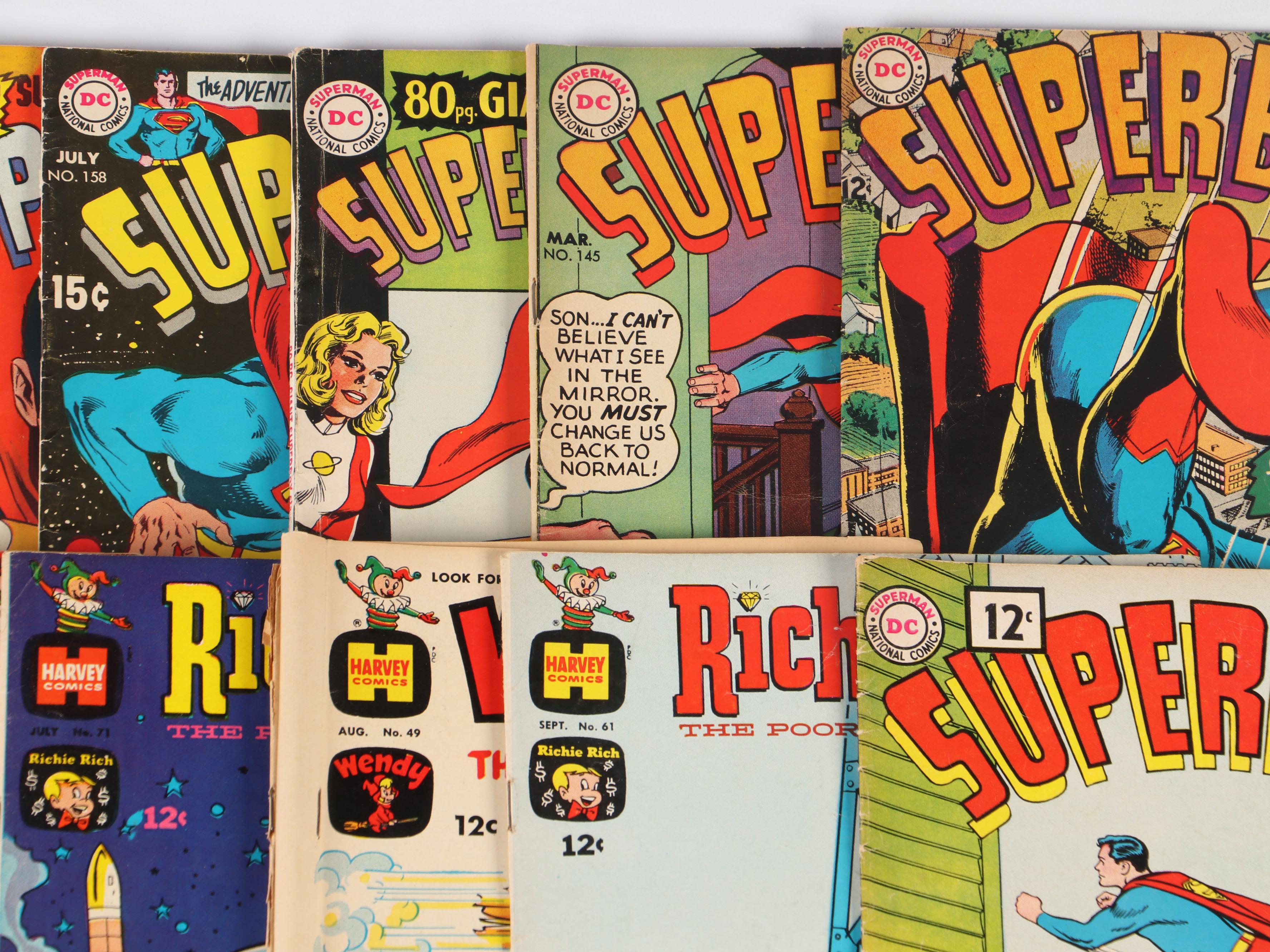 Silver to Modern Age DC Comic Books Featuring "Superboy," "Lois Lane," and More