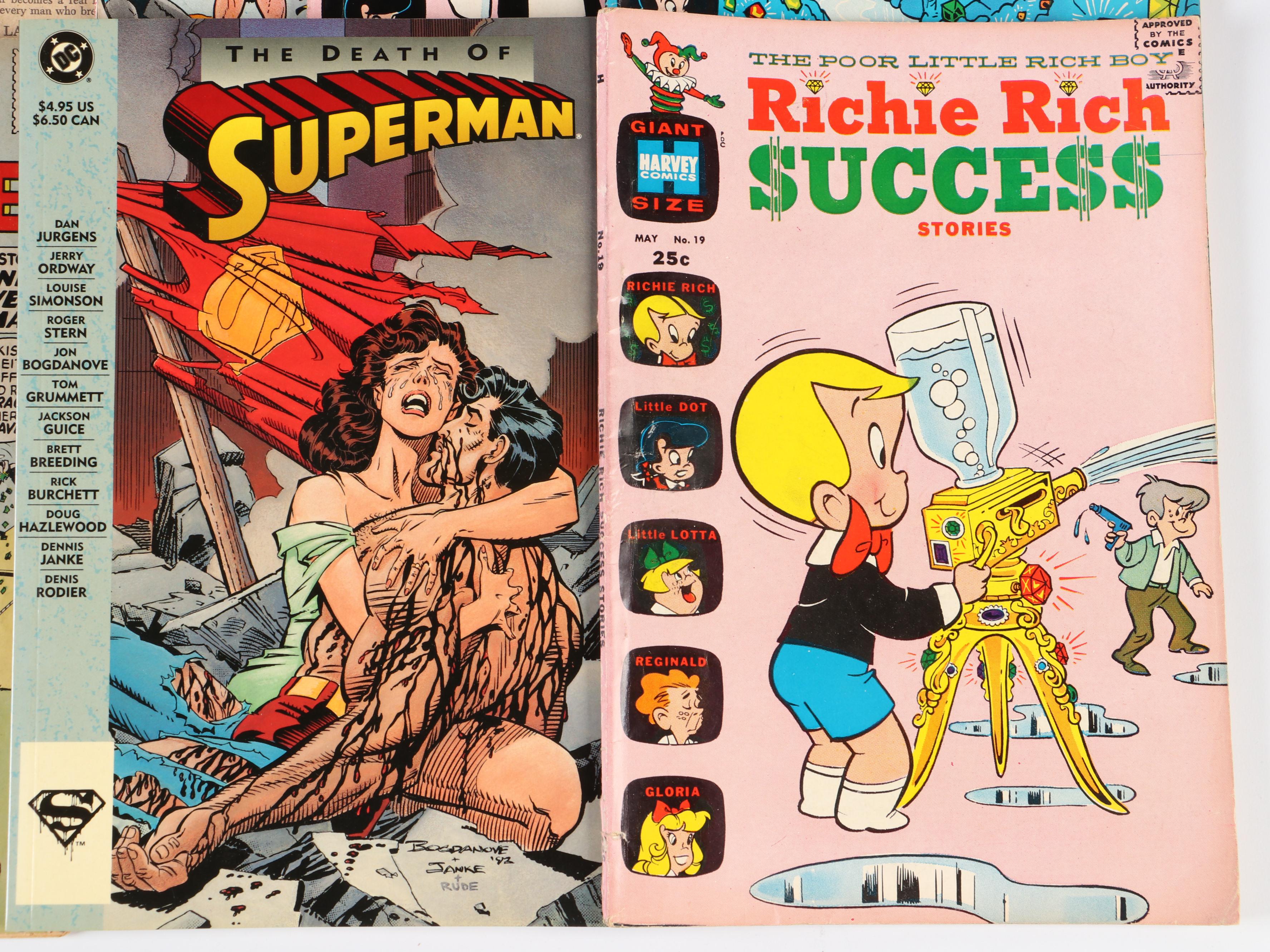 Silver to Modern Age DC Comic Books Featuring "Superboy," "Lois Lane," and More