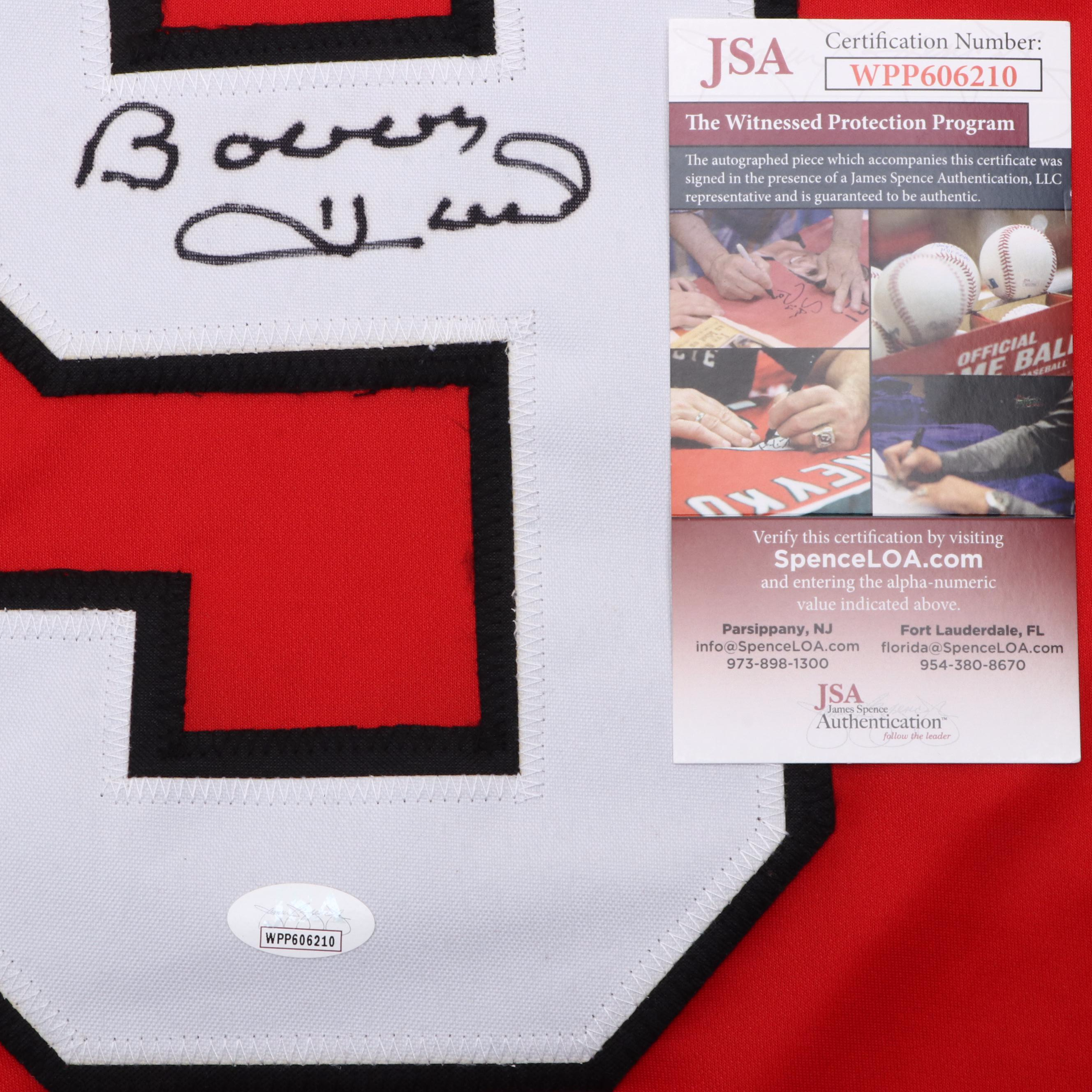 Bobby Hull Signed Chicago Blackhawks Hockey Jersey