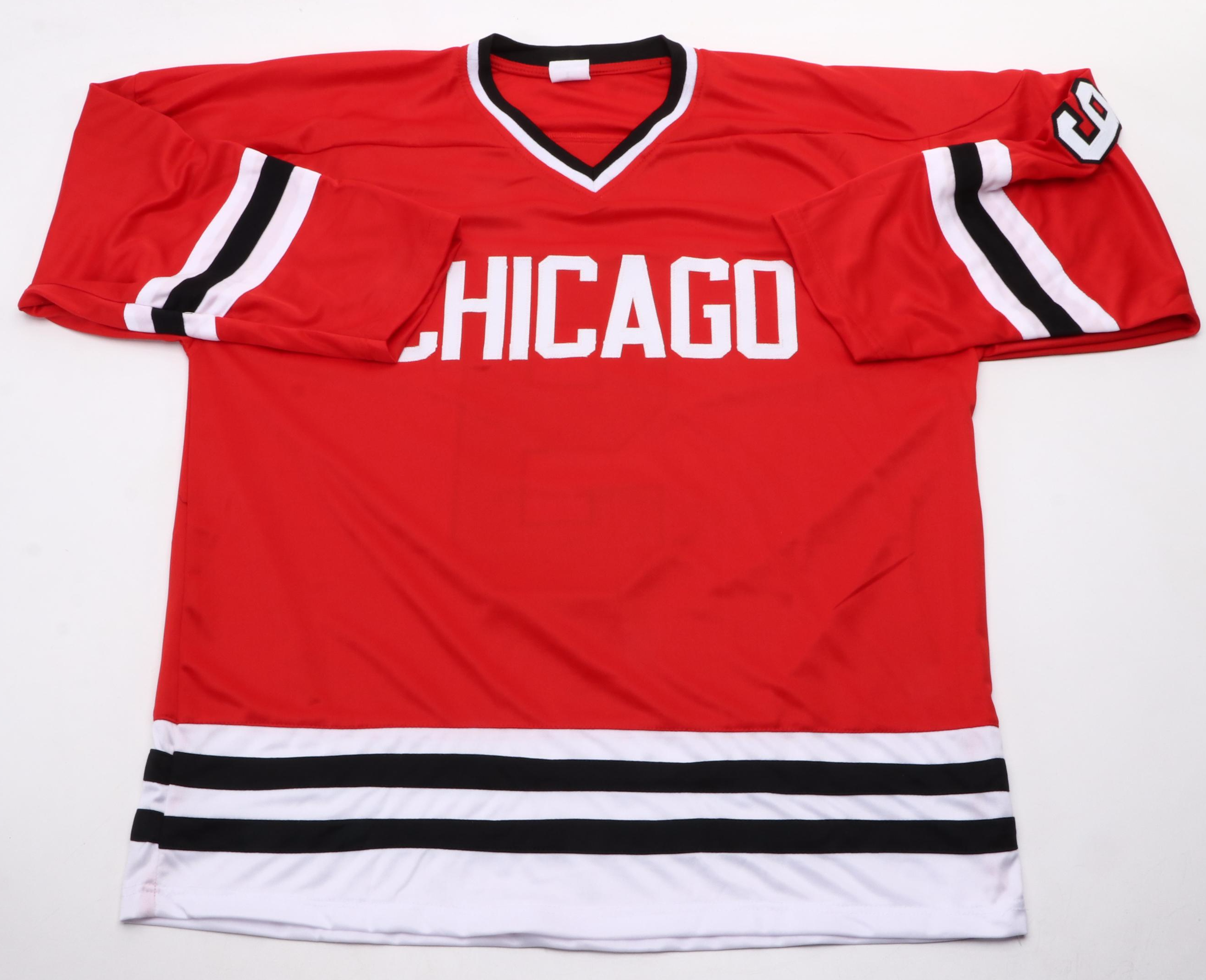 Bobby Hull Signed Chicago Blackhawks Hockey Jersey