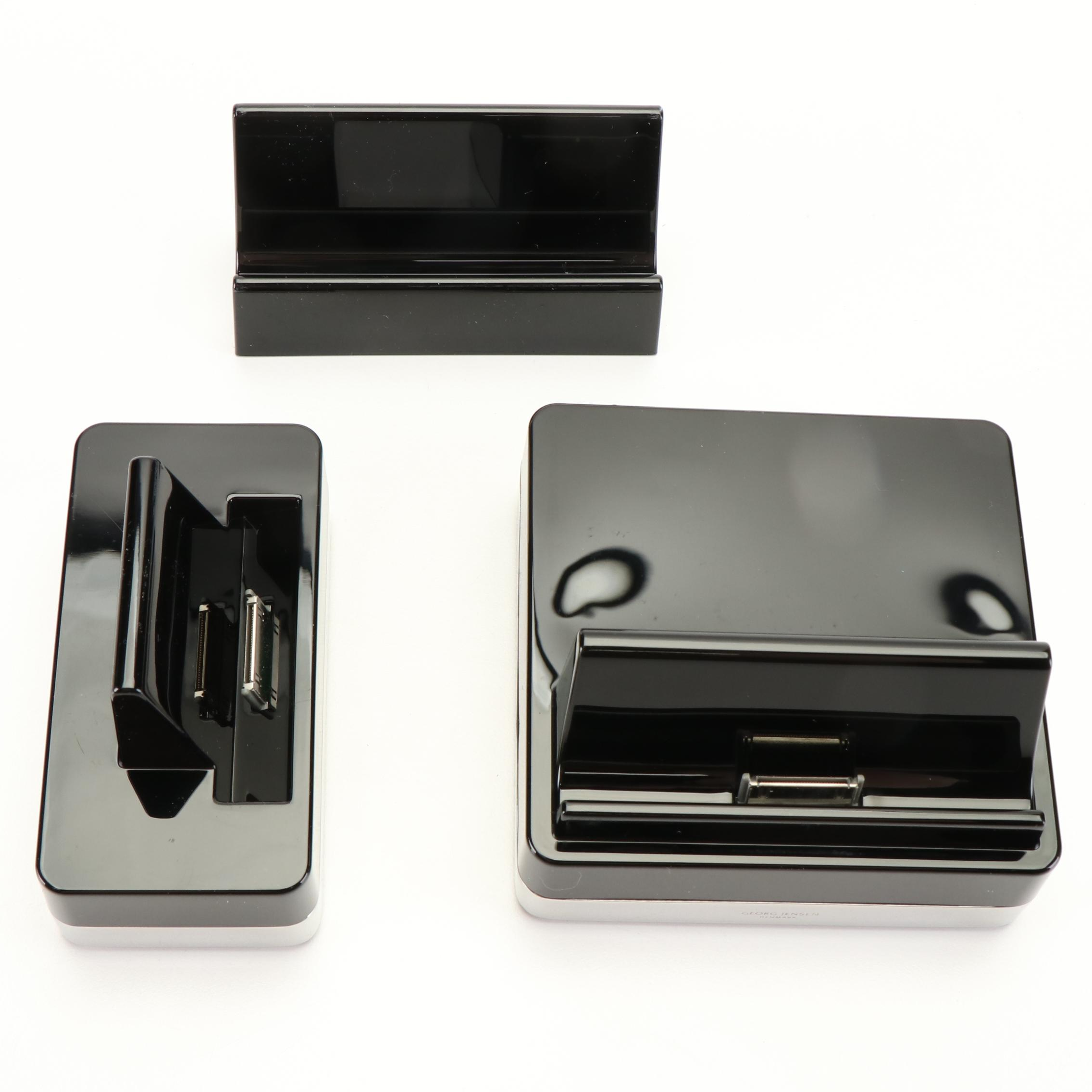 Georg Jensen iPad & iPhone Stands and Wood Elephant Figure