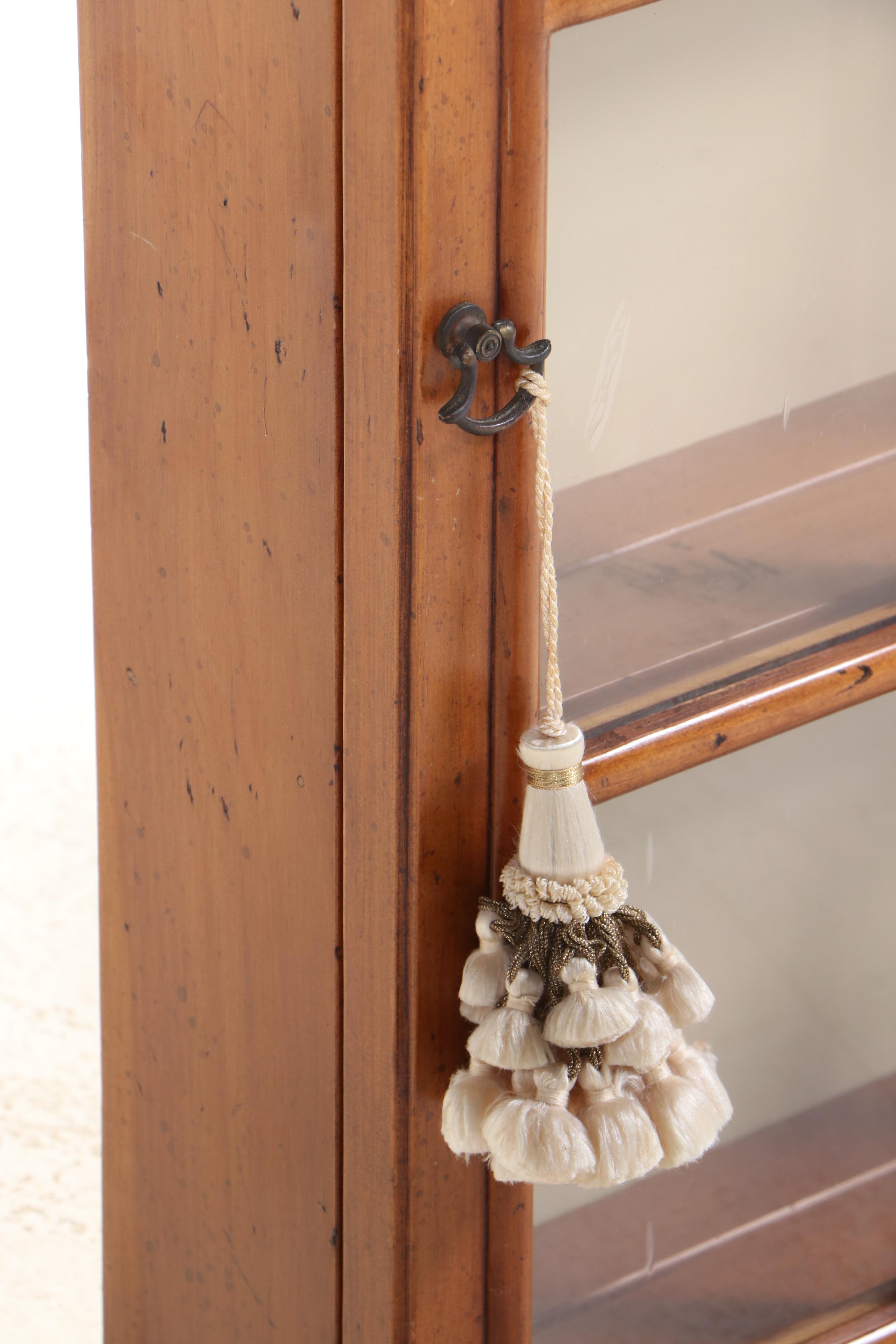 Alfred Assid Federal Style Pine Hanging Cupboard, Late 20th Century
