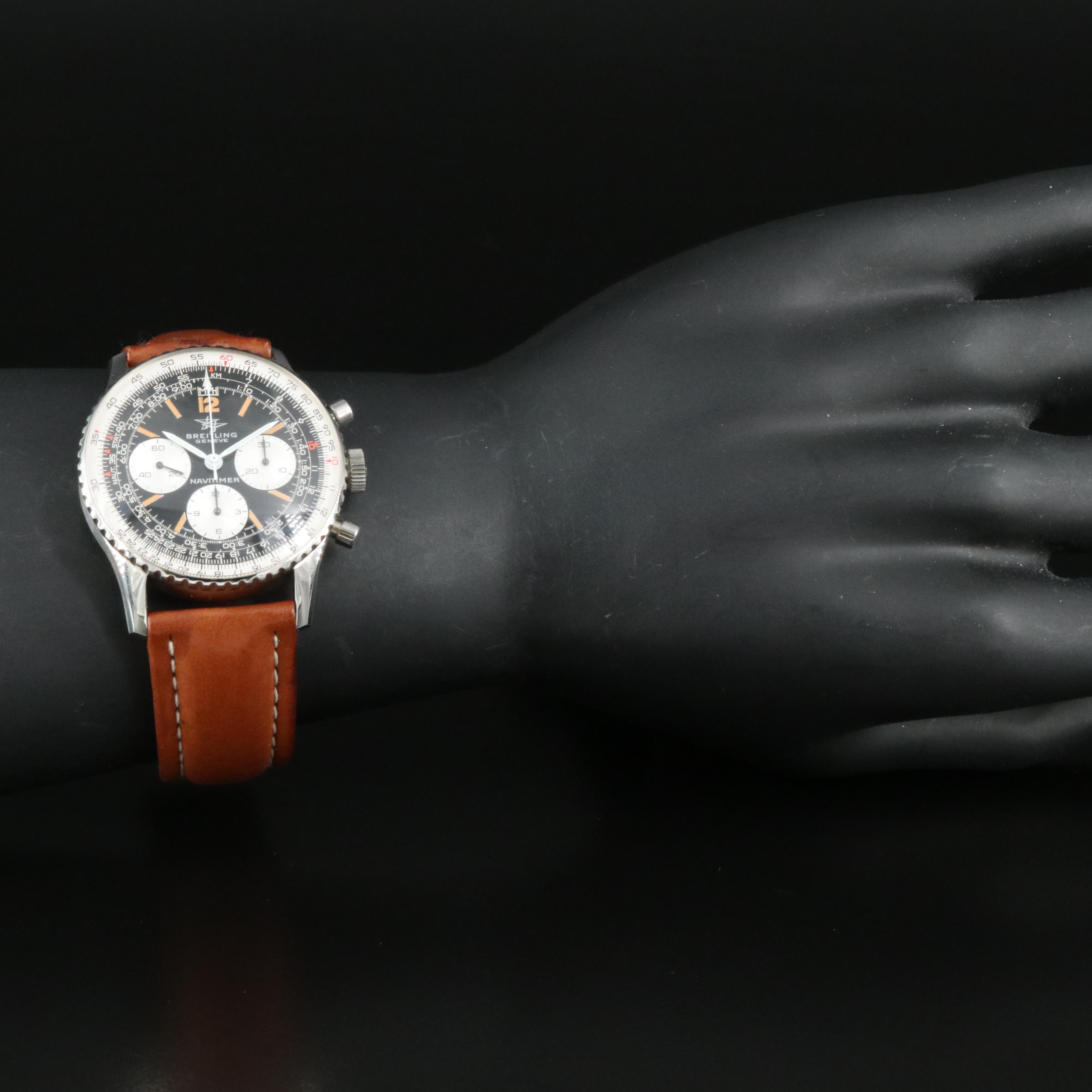 Vintage Breitling Navitimer Manual Wind Watch