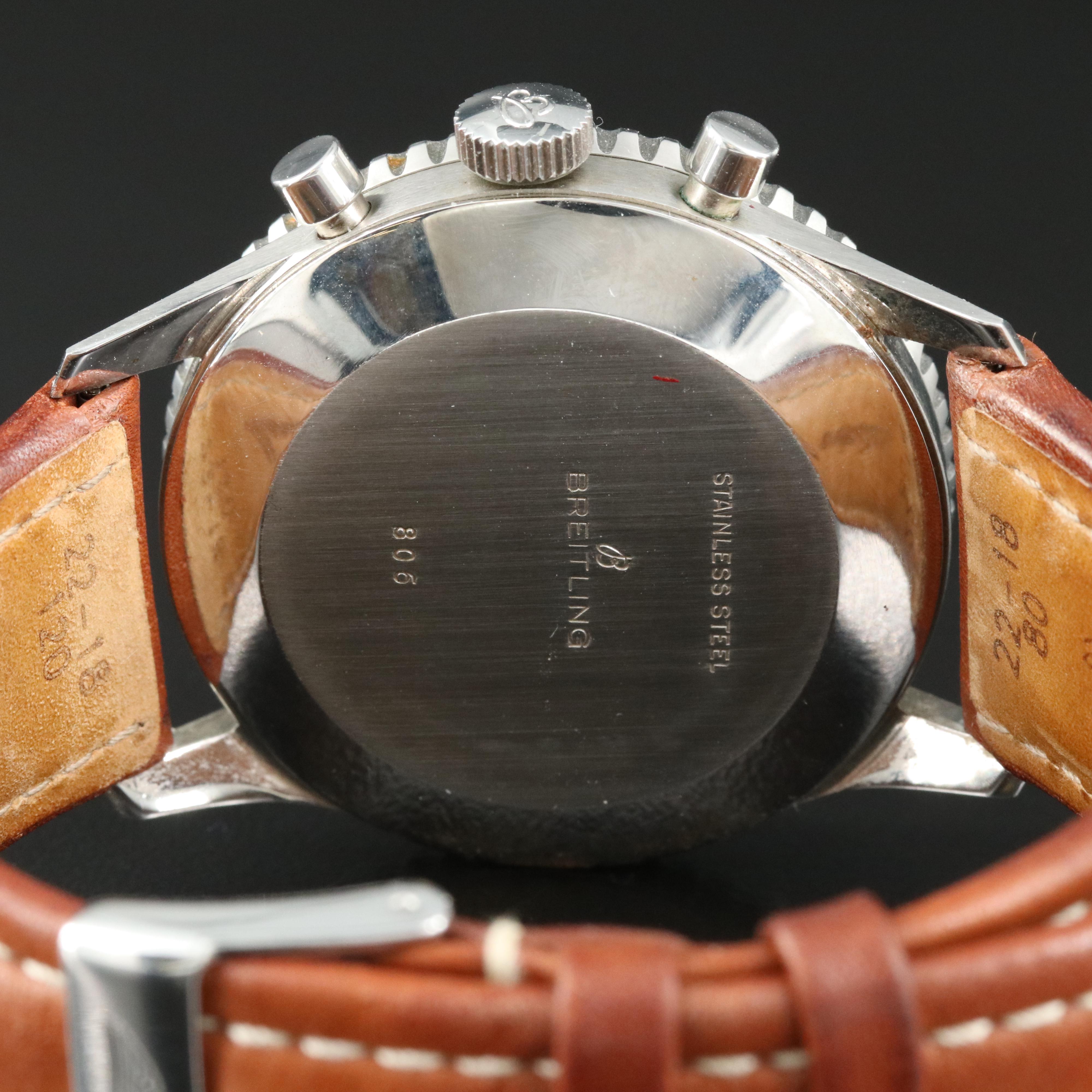 Vintage Breitling Navitimer Manual Wind Watch