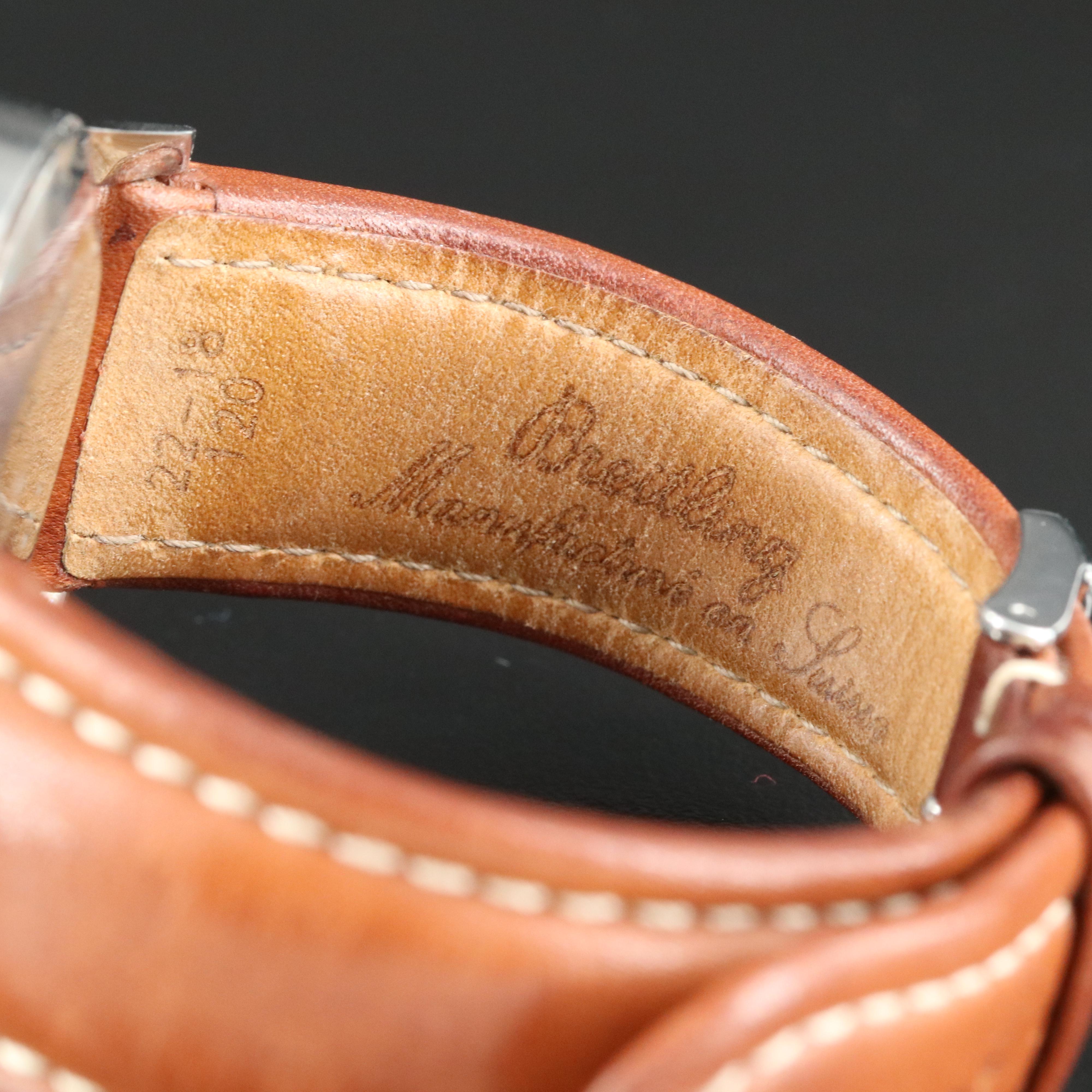 Vintage Breitling Navitimer Manual Wind Watch