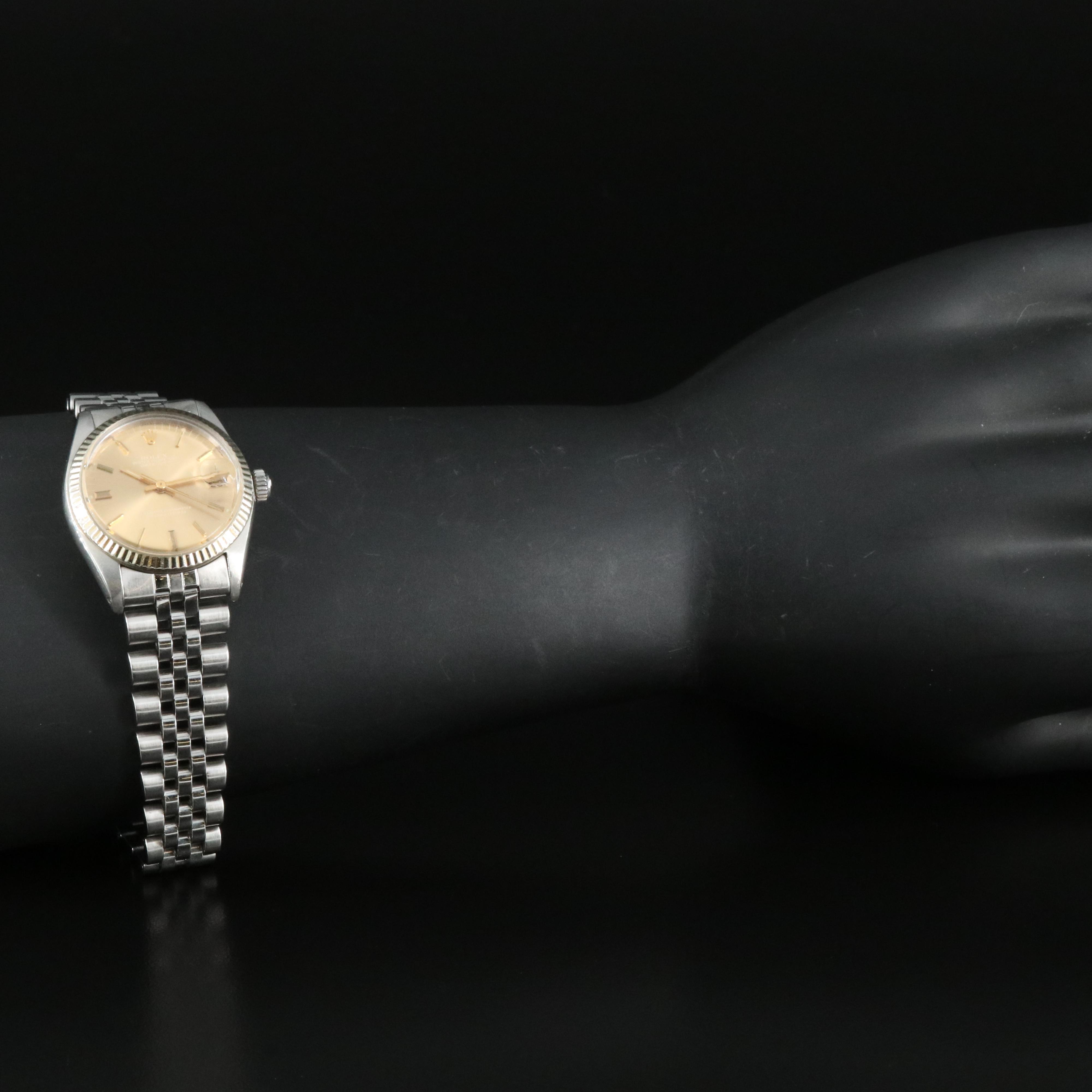 1981 Rolex Oyster Perpetual Datejust Jubilee Band Watch