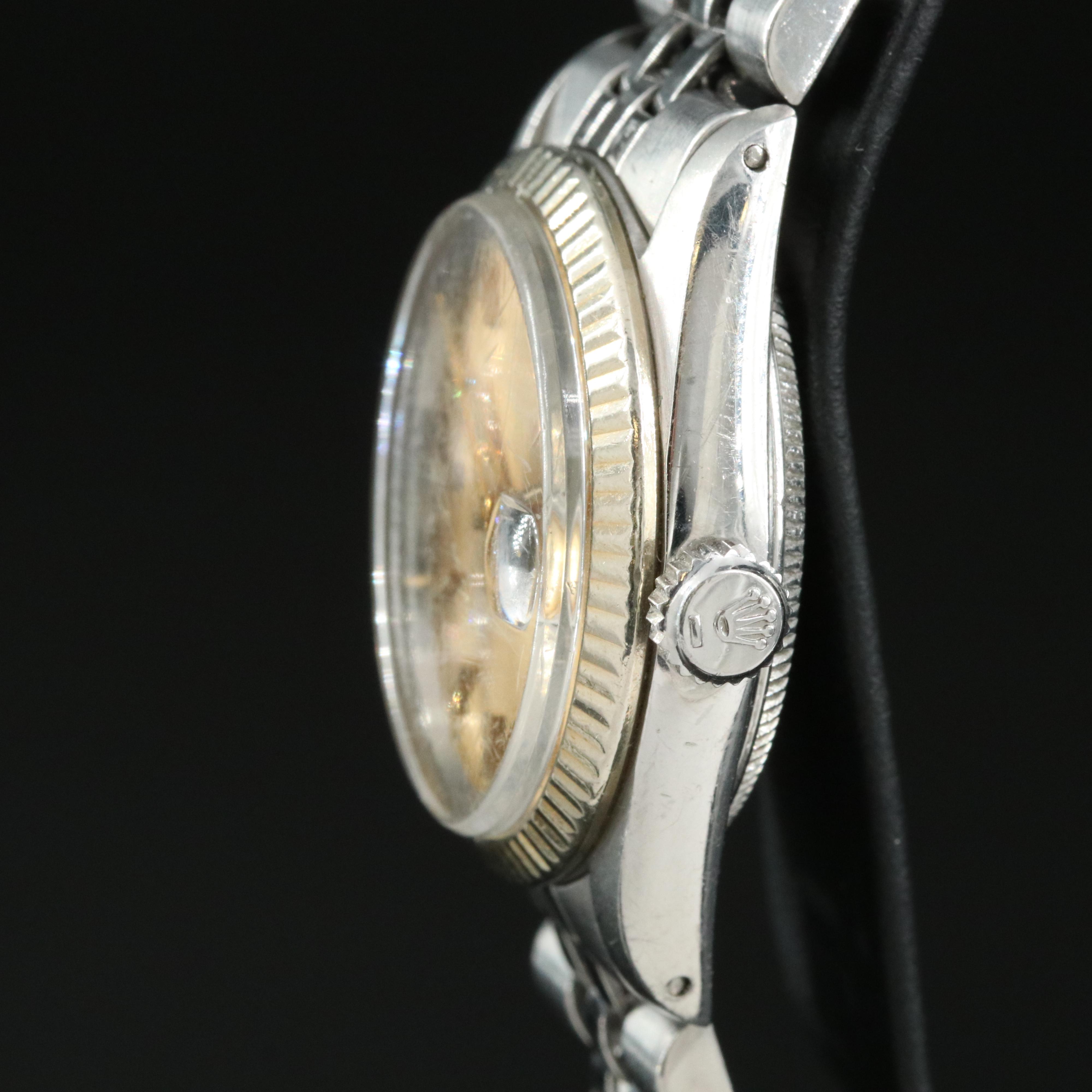 1981 Rolex Oyster Perpetual Datejust Jubilee Band Watch