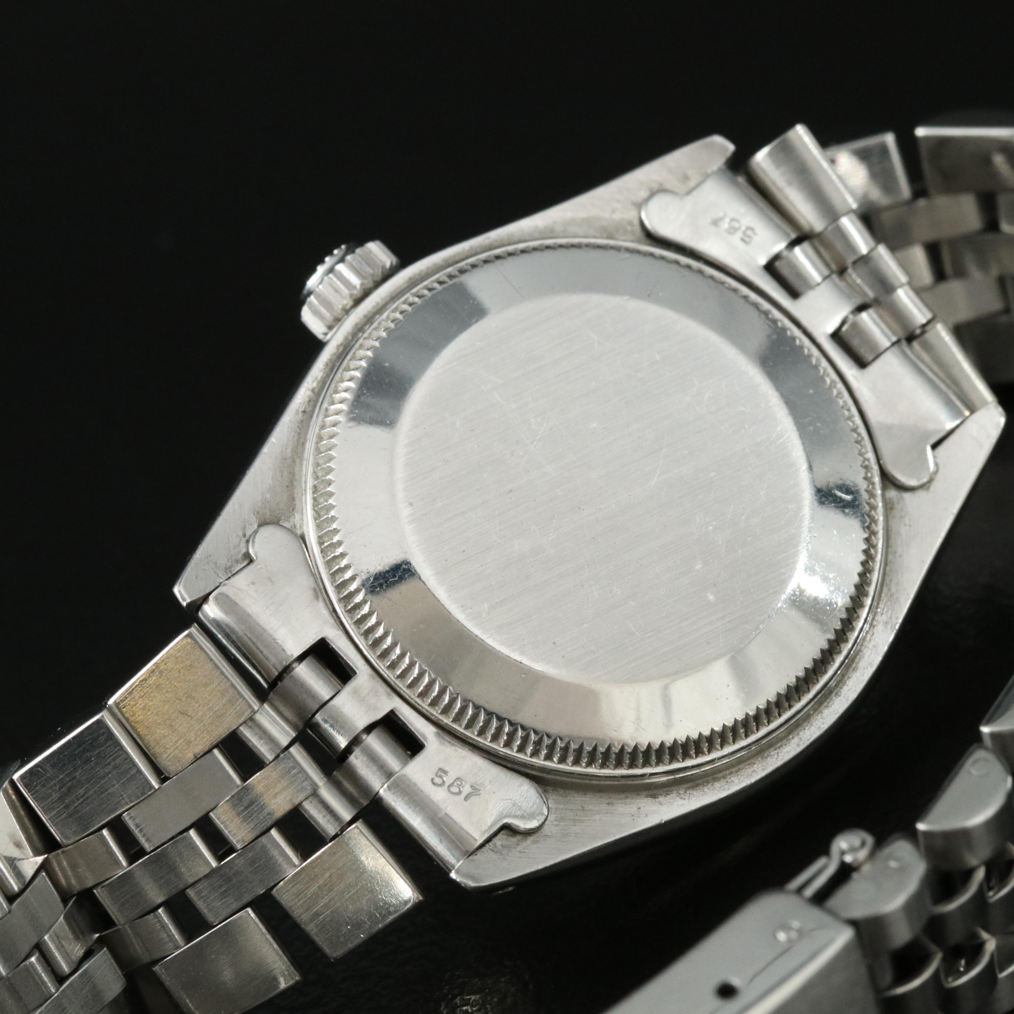 1981 Rolex Oyster Perpetual Datejust Jubilee Band Watch