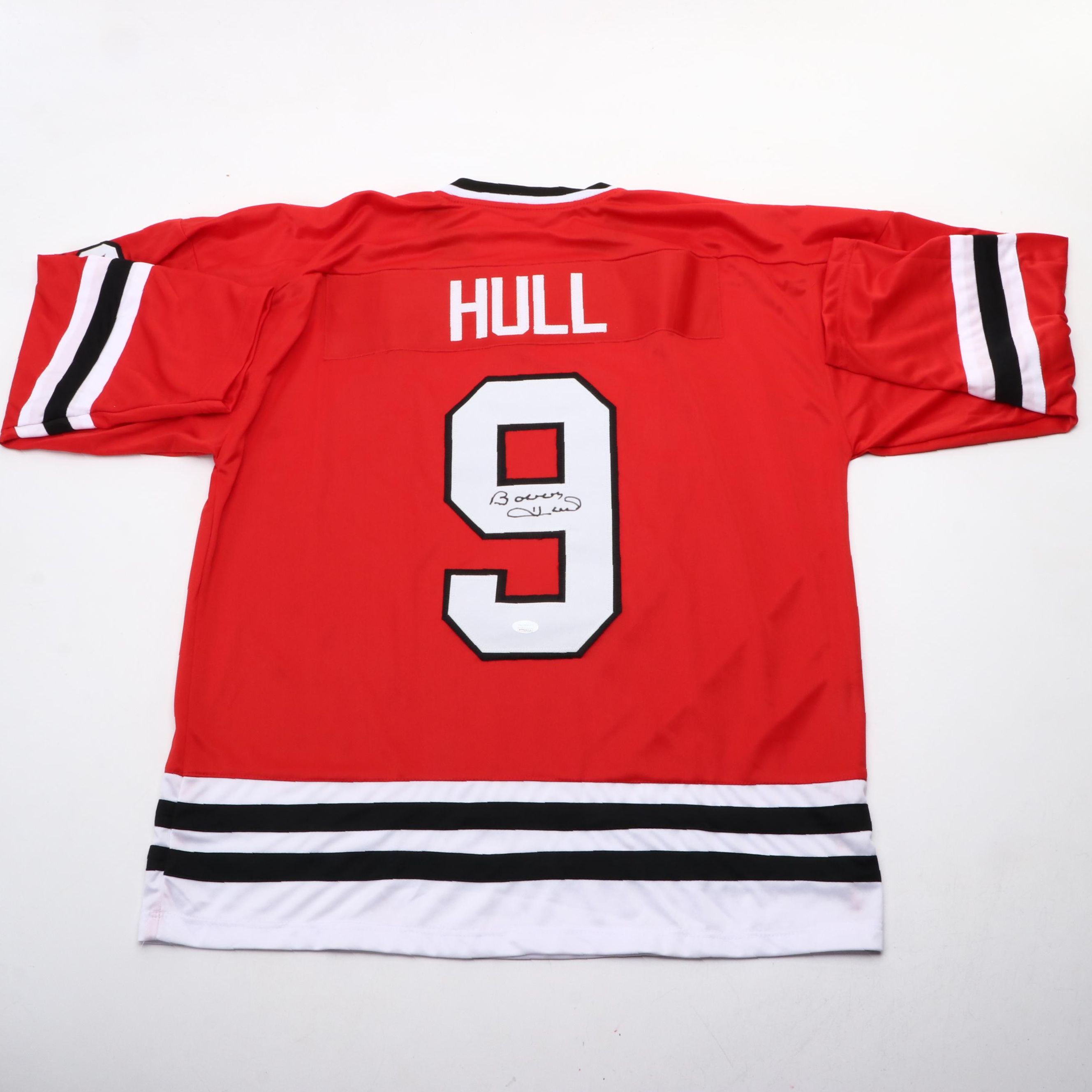Bobby Hull Signed Chicago Blackhawks Hockey Jersey
