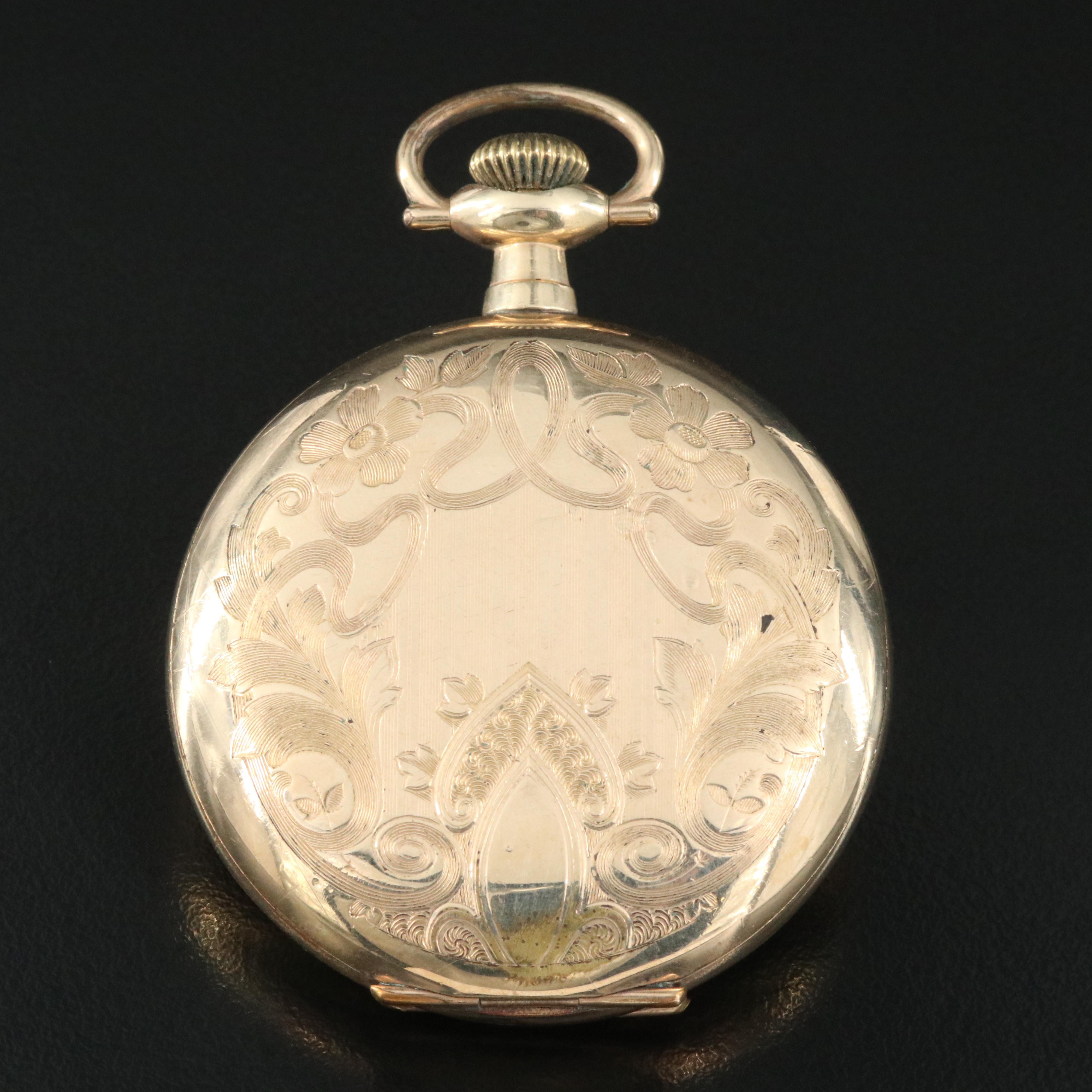 1914 Elgin Hunting Case Pocket Watch
