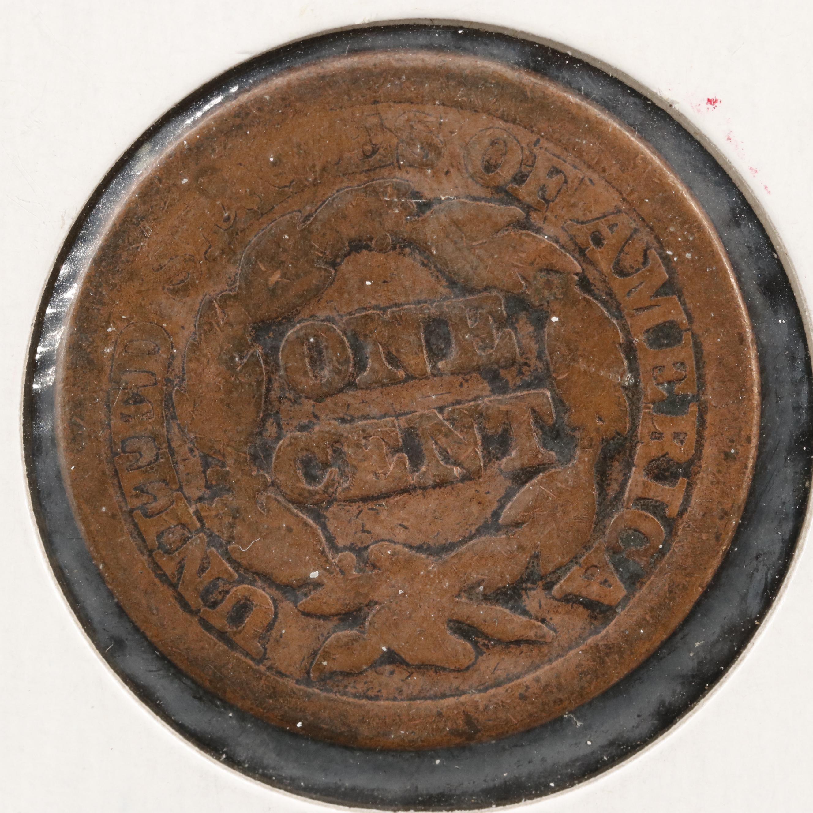 Collection of Eleven Circulated U.S. Large Cents