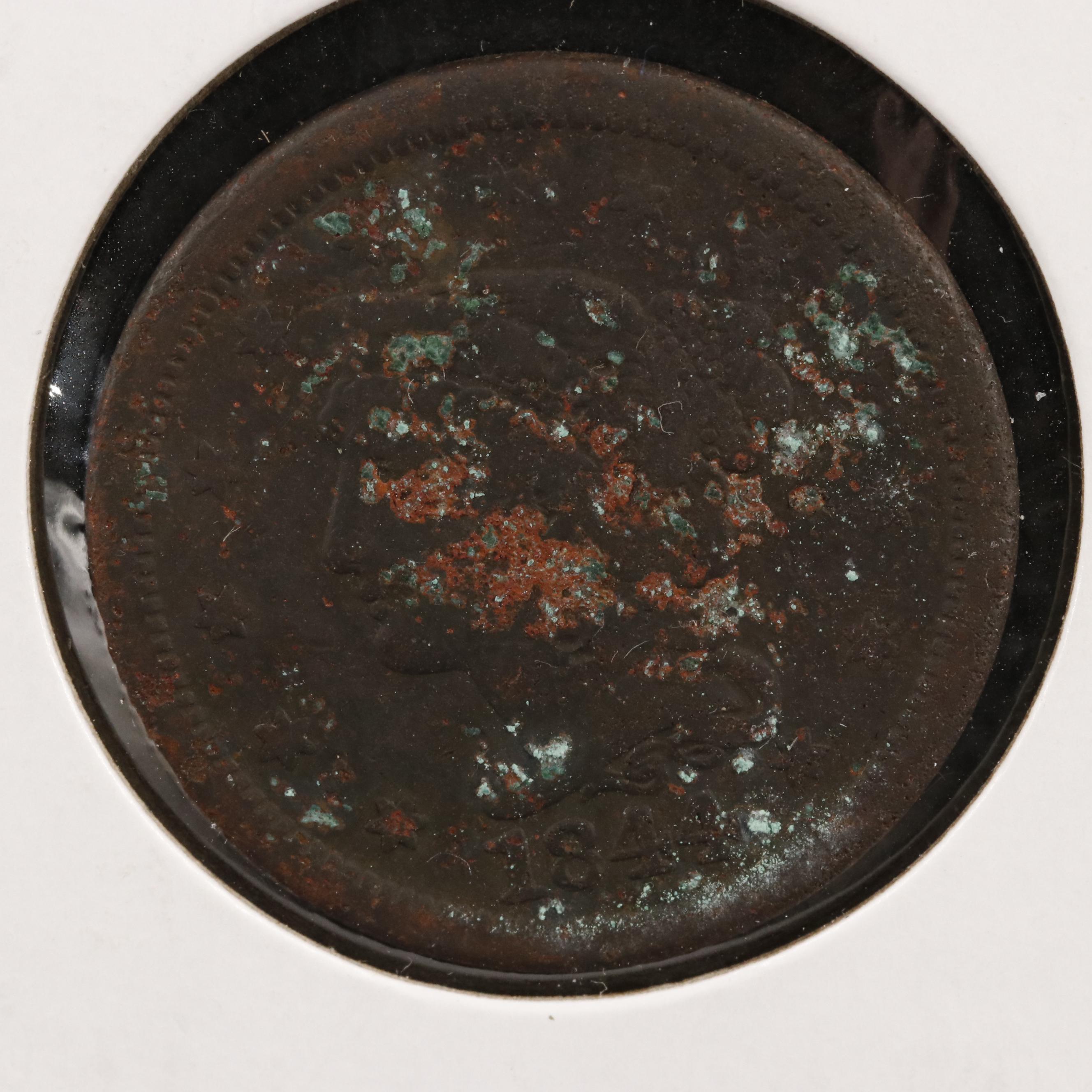 Collection of Eleven Circulated U.S. Large Cents