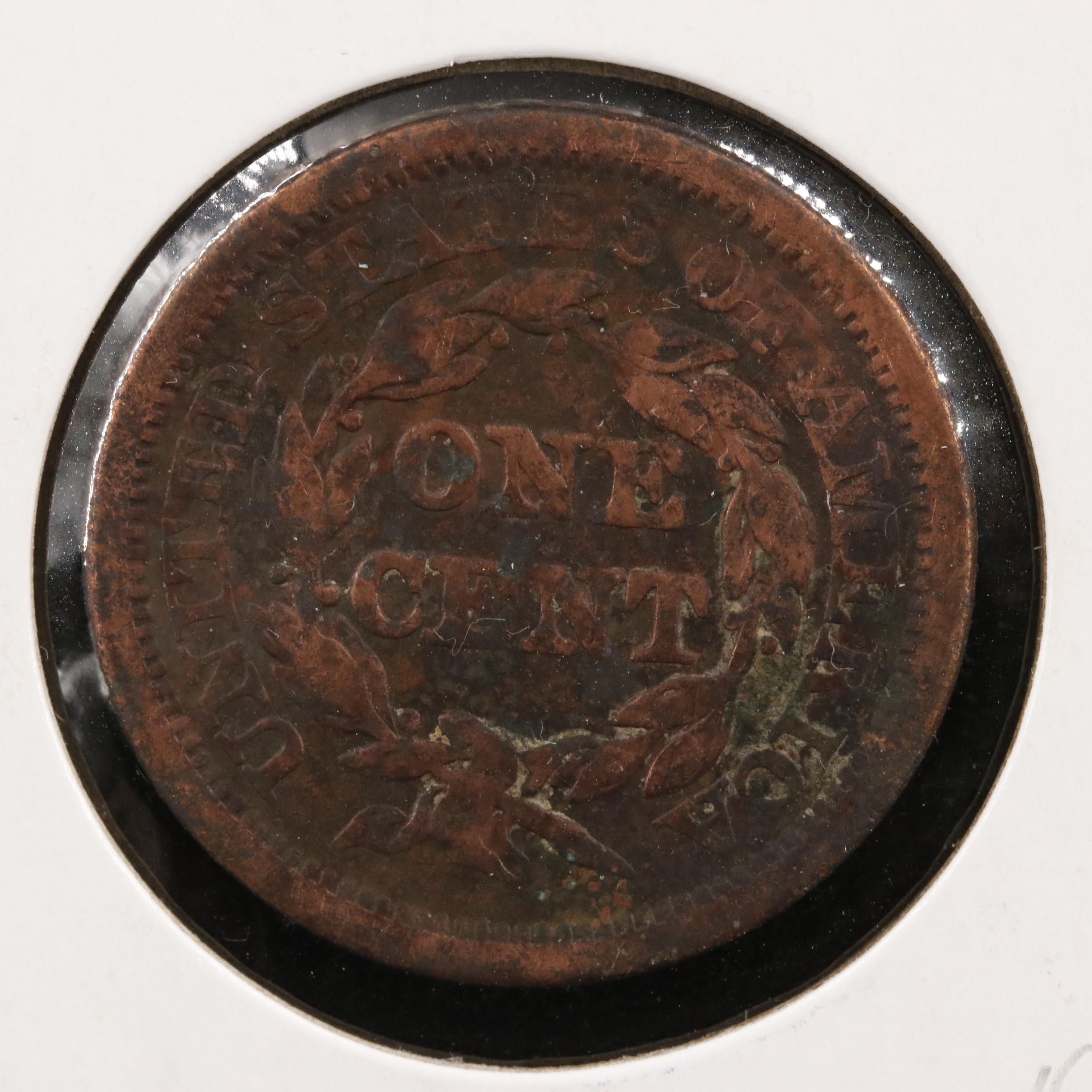 Collection of Eleven Circulated U.S. Large Cents