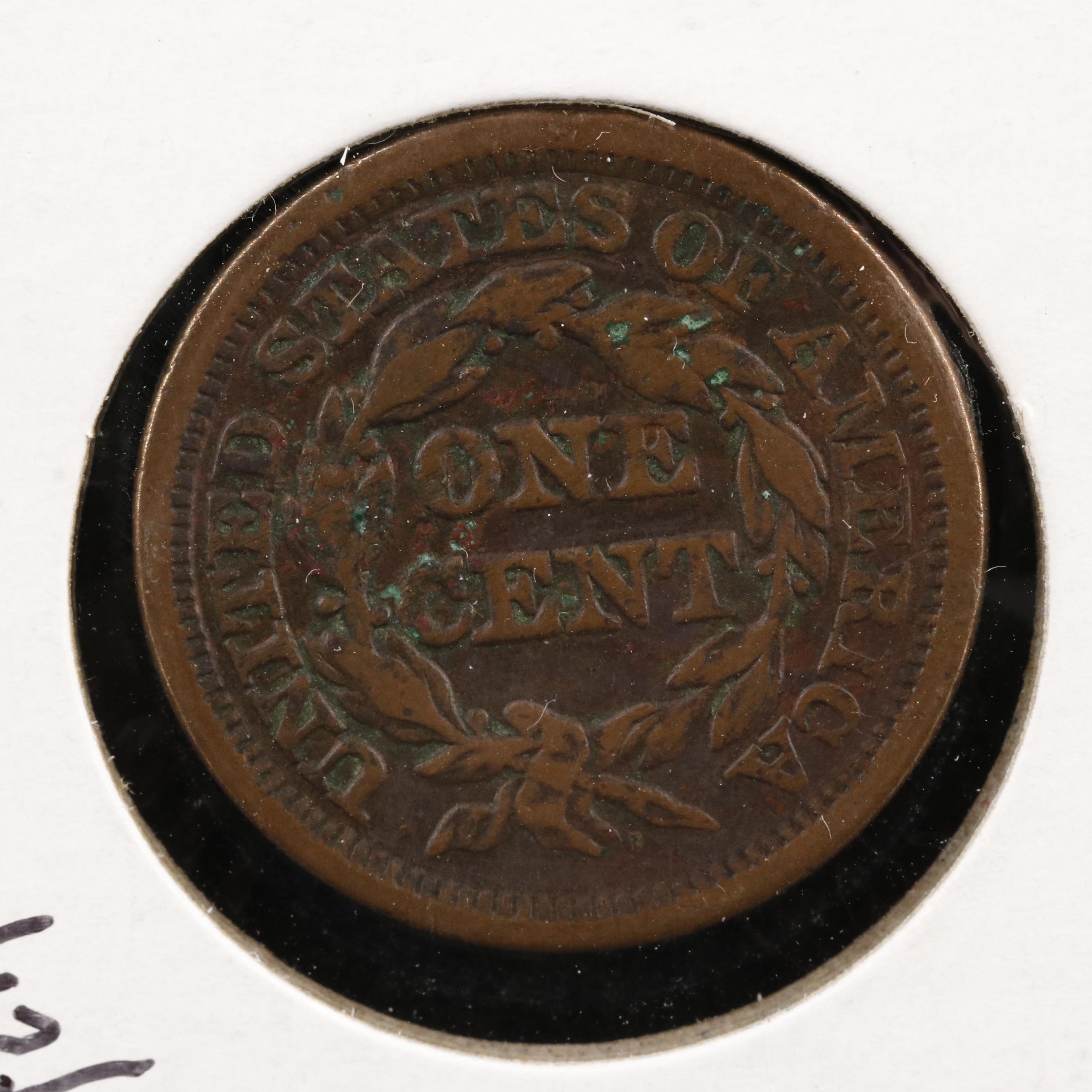 Collection of Eleven Circulated U.S. Large Cents