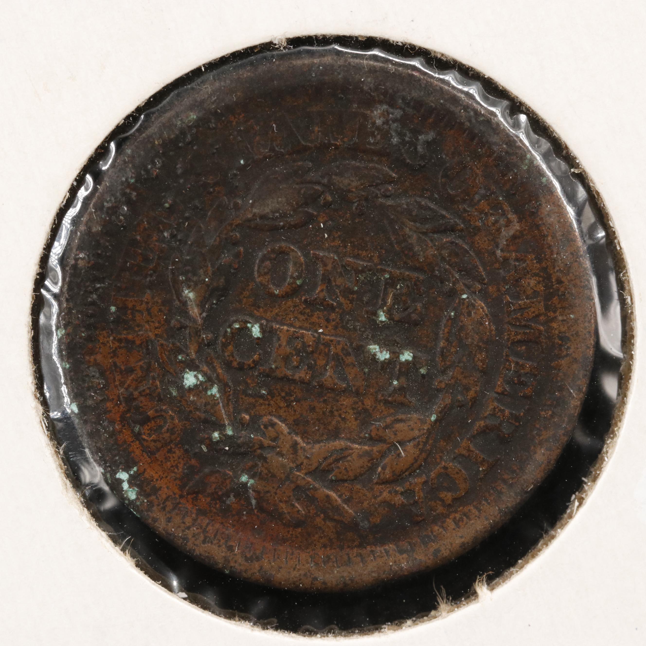 Collection of Eleven Circulated U.S. Large Cents