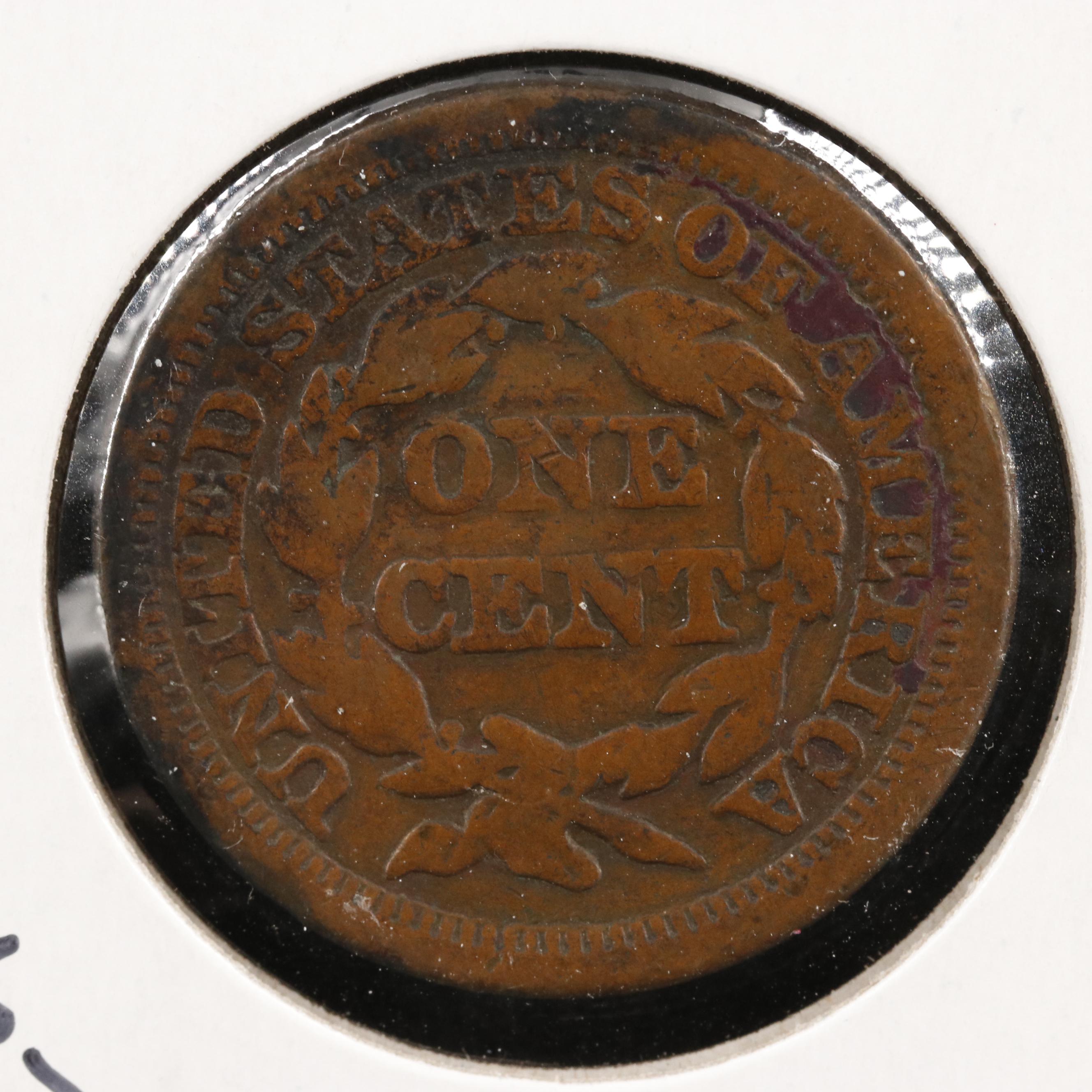 Collection of Eleven Circulated U.S. Large Cents