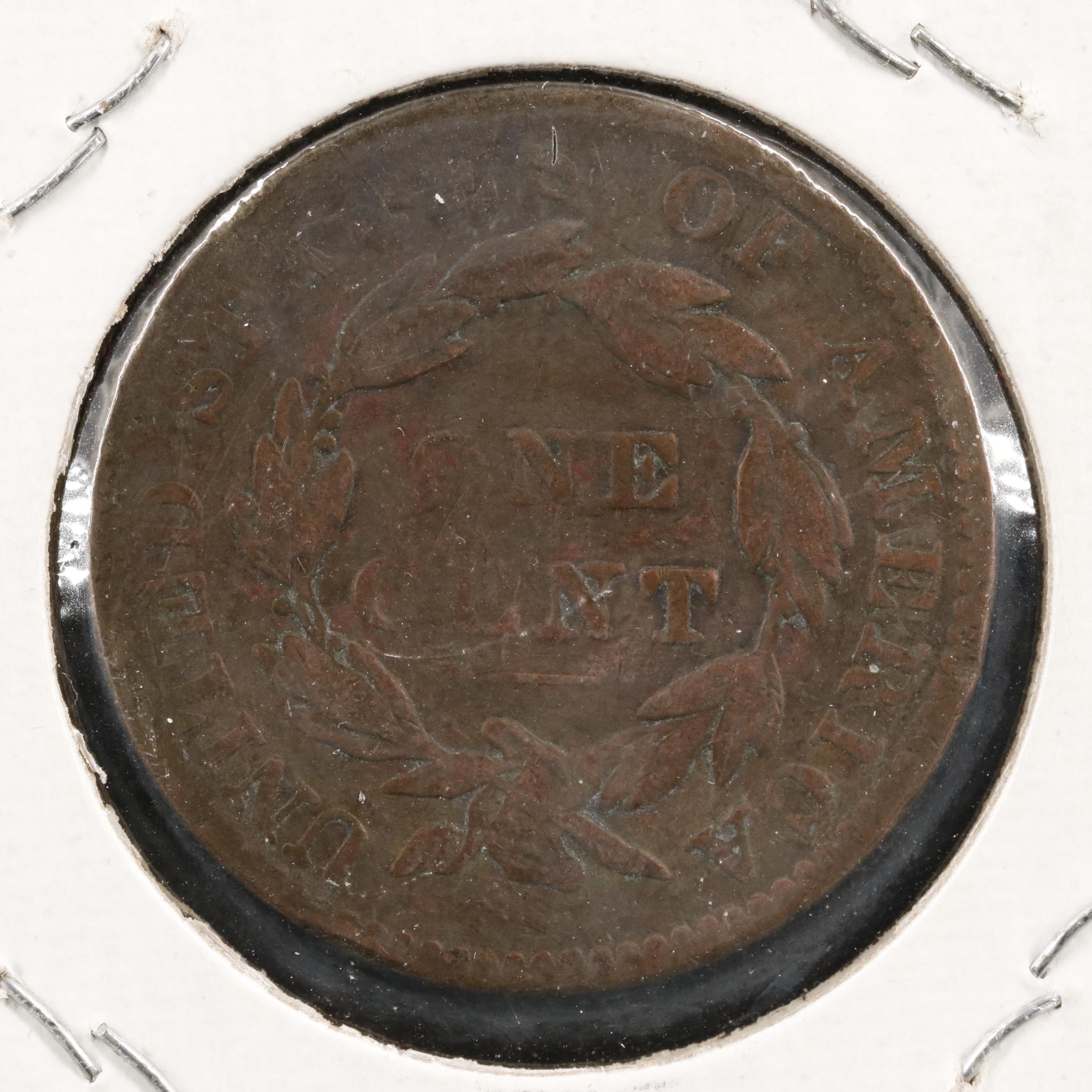 Collection of Eleven Circulated U.S. Large Cents