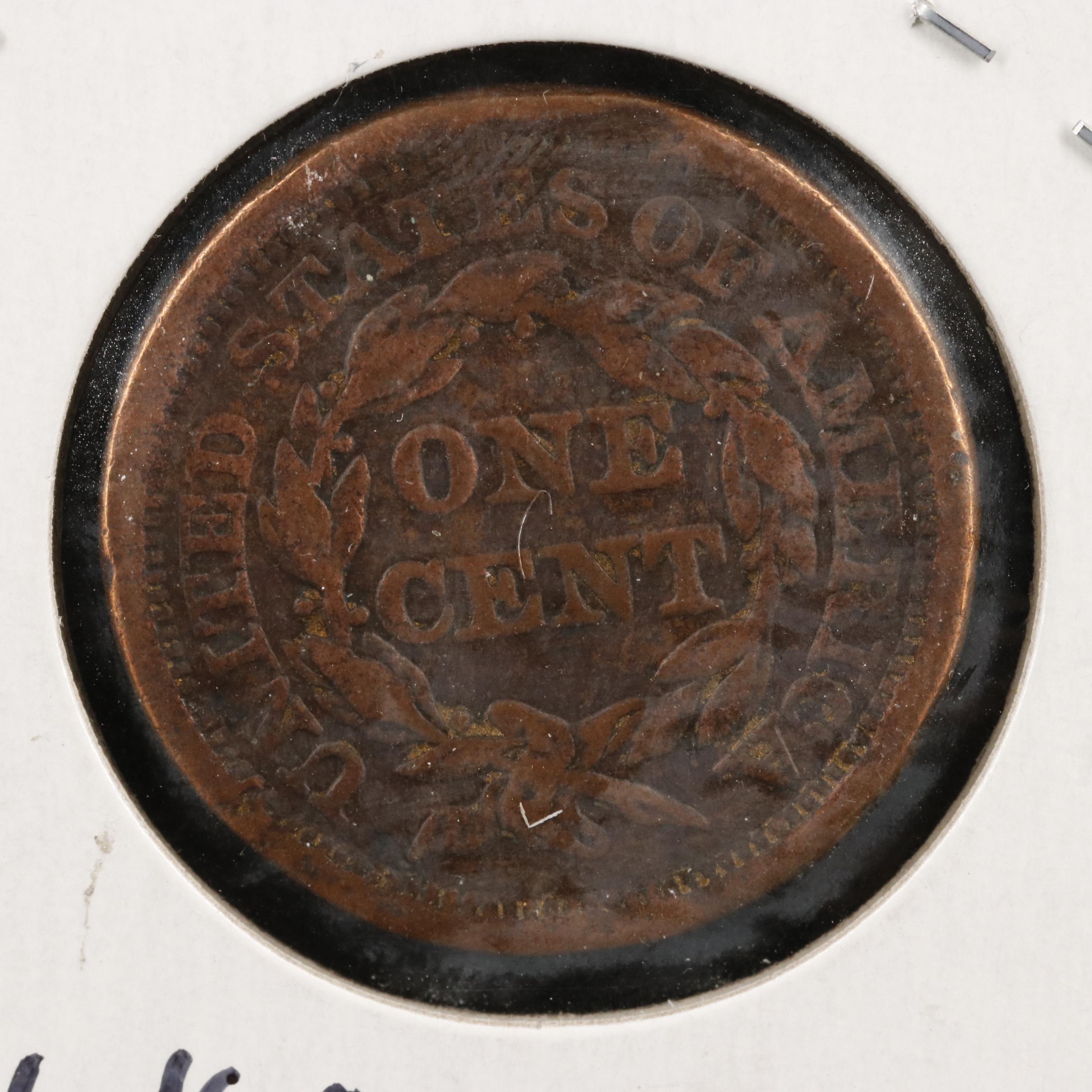 Collection of Eleven Circulated U.S. Large Cents