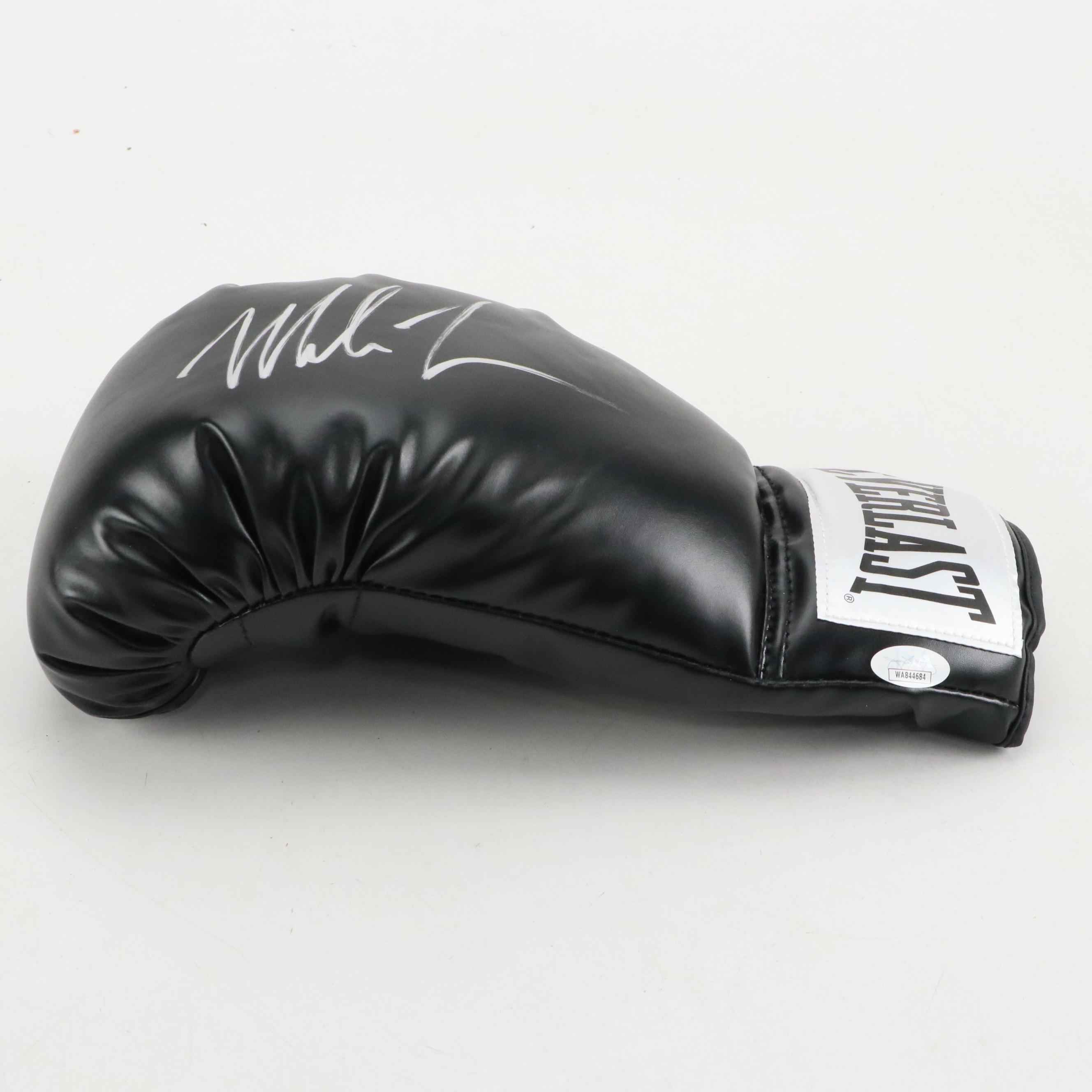 Mike Tyson Signed Everlast Left-Handed Boxing Glove