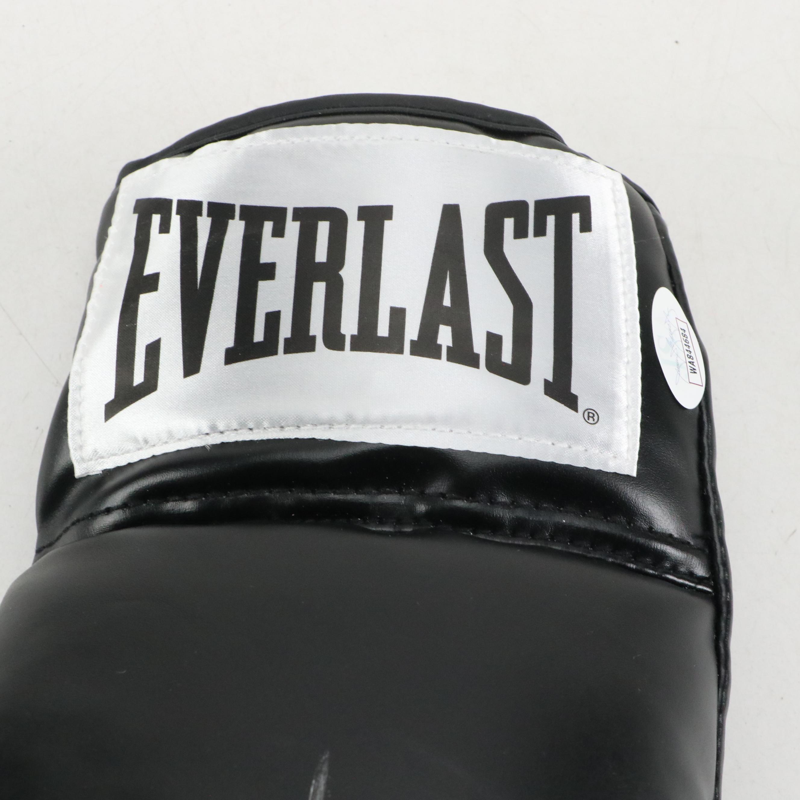 Mike Tyson Signed Everlast Left-Handed Boxing Glove