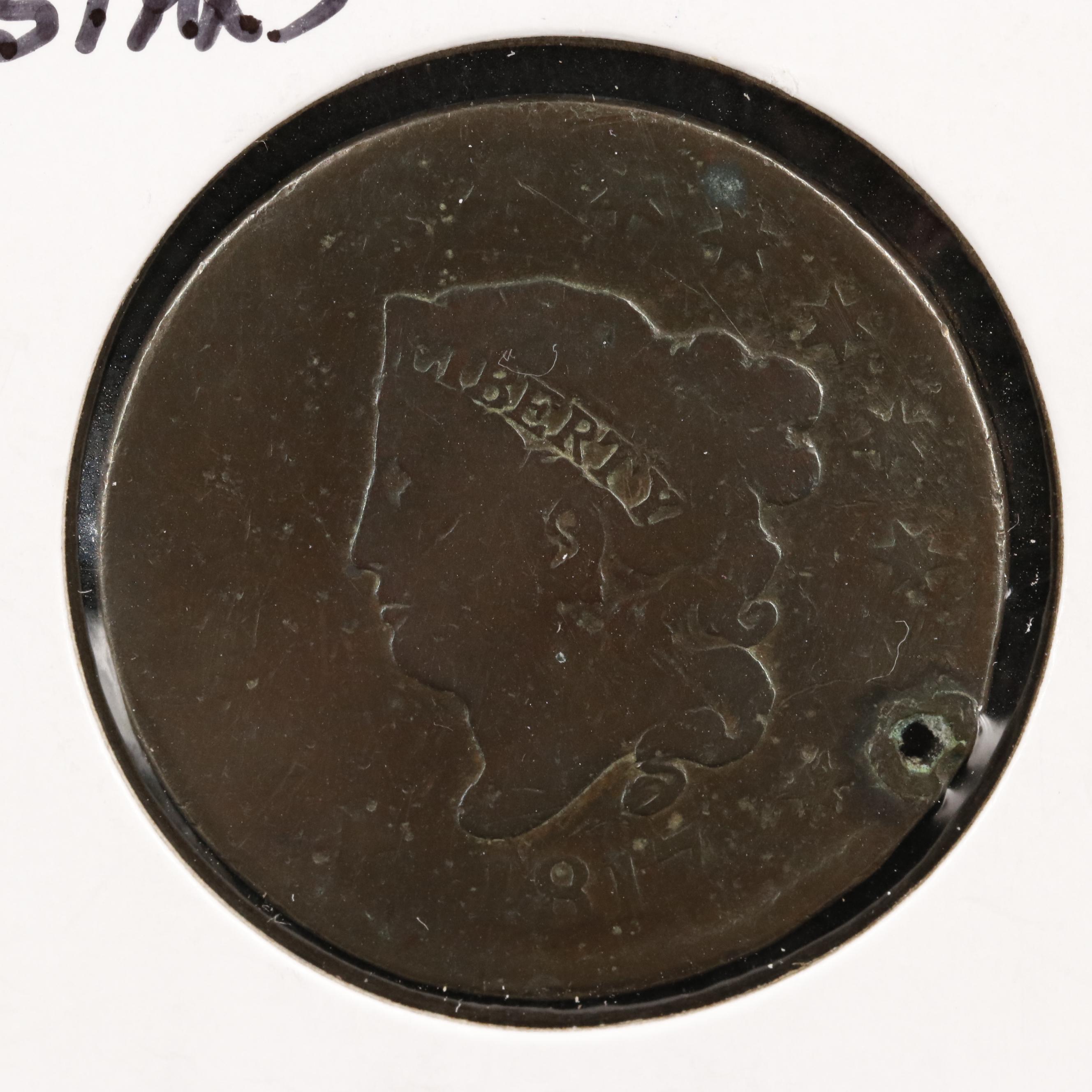 Collection of Sixteen U.S. Large Cents