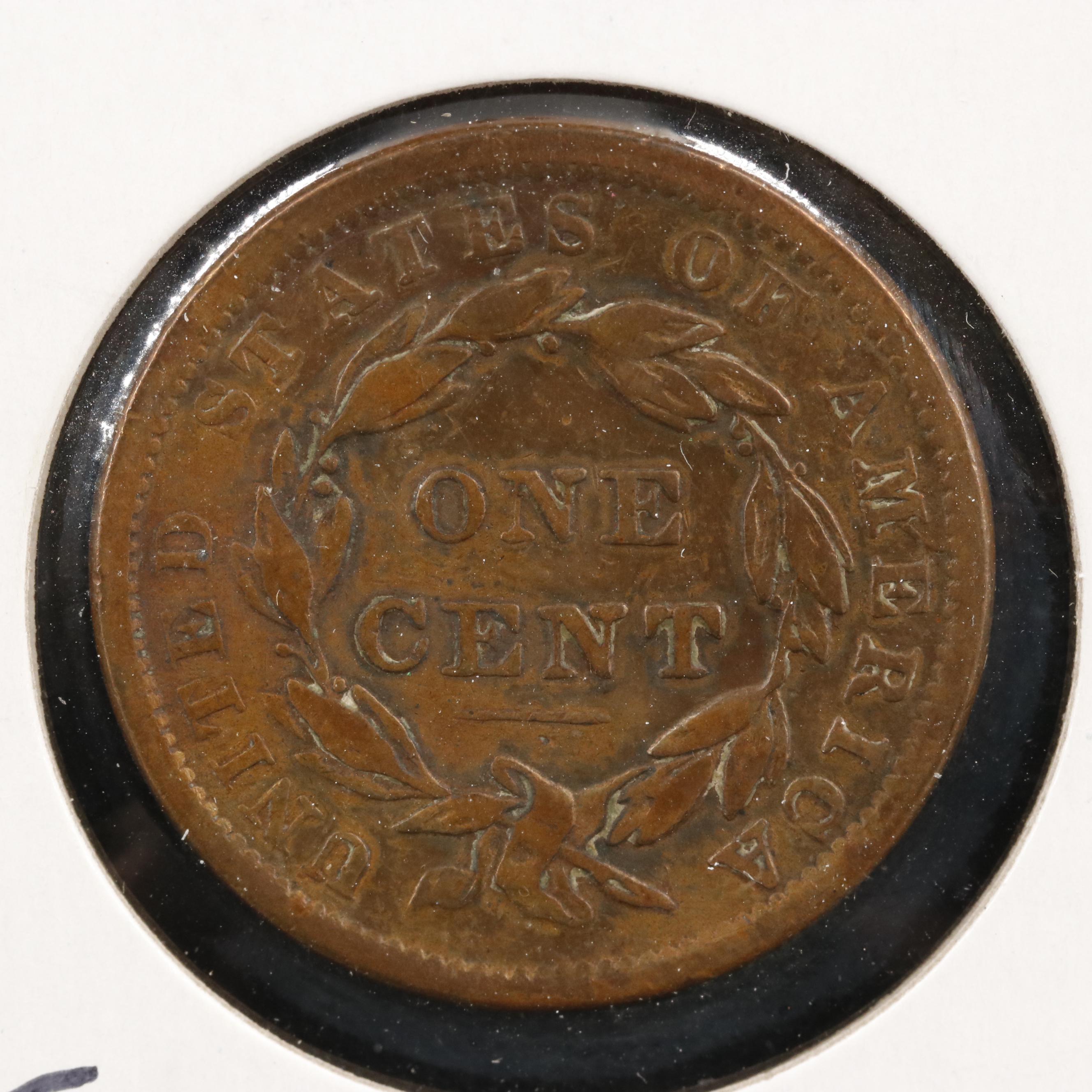 Collection of Sixteen U.S. Large Cents