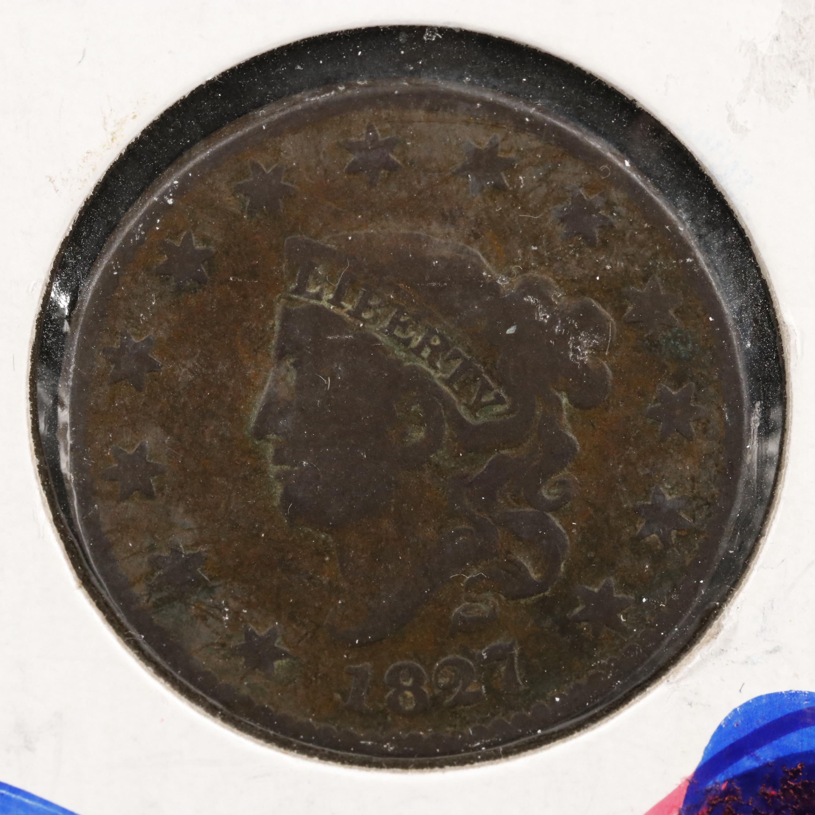 Collection of Sixteen U.S. Large Cents