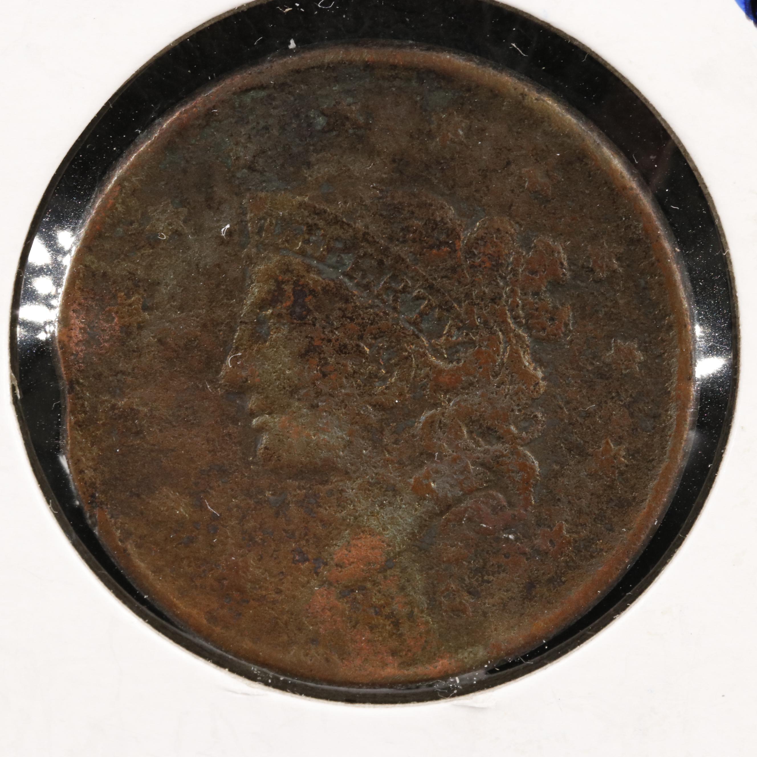 Collection of Sixteen U.S. Large Cents