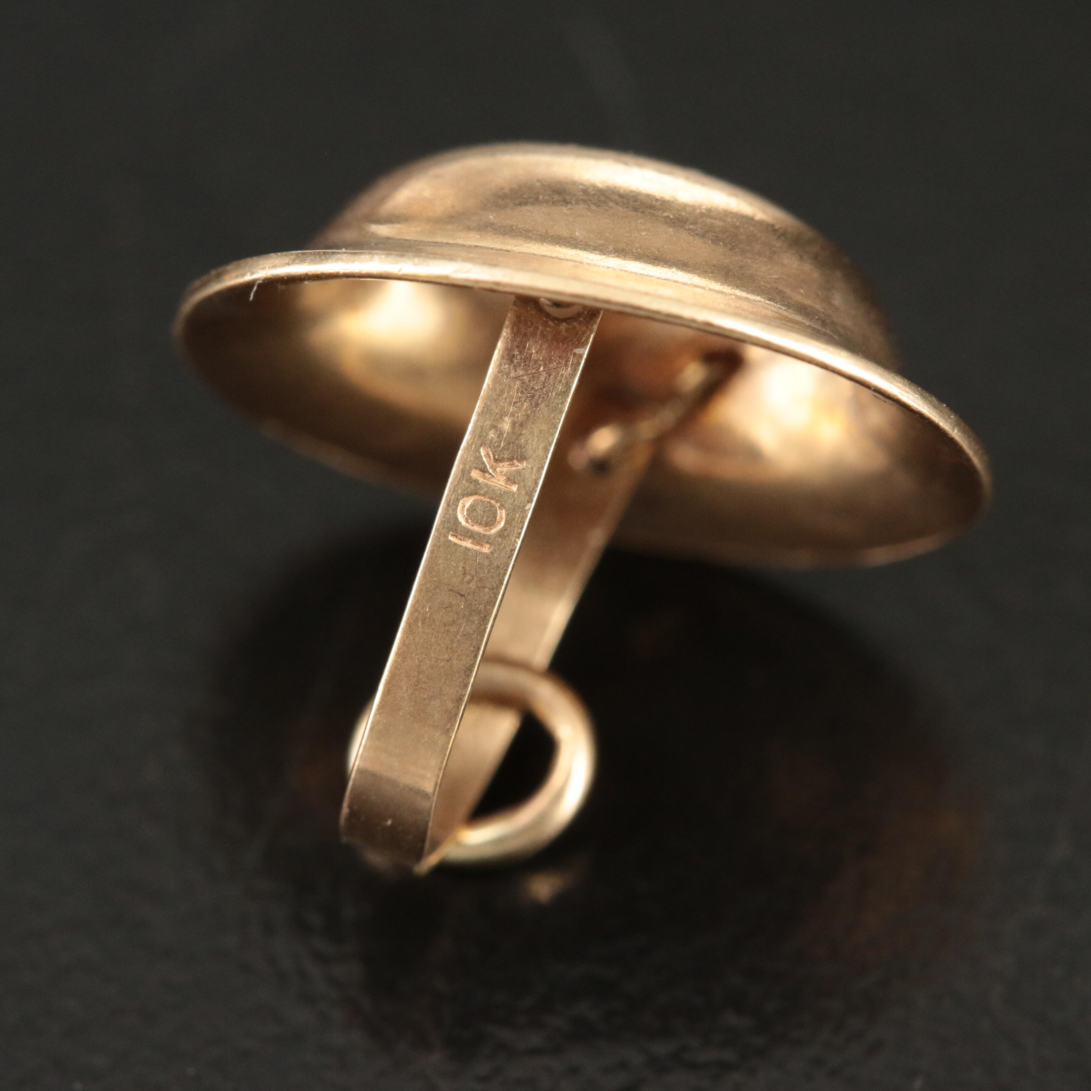 Selection of  Enamel Charms Including Vintage 14K Cartier Owl